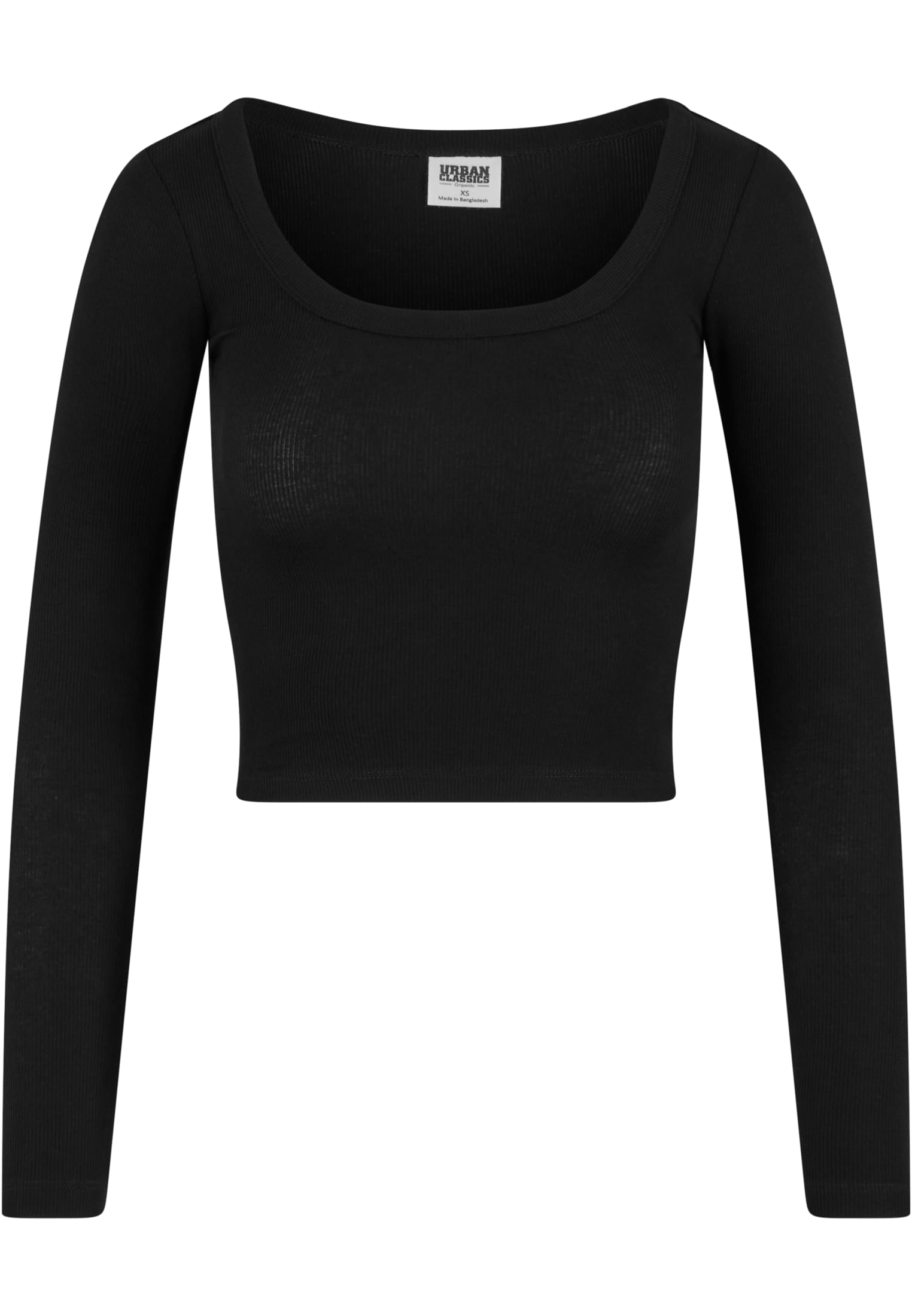 UC Ladies Maglia Rib Wide Neck Longsleeve