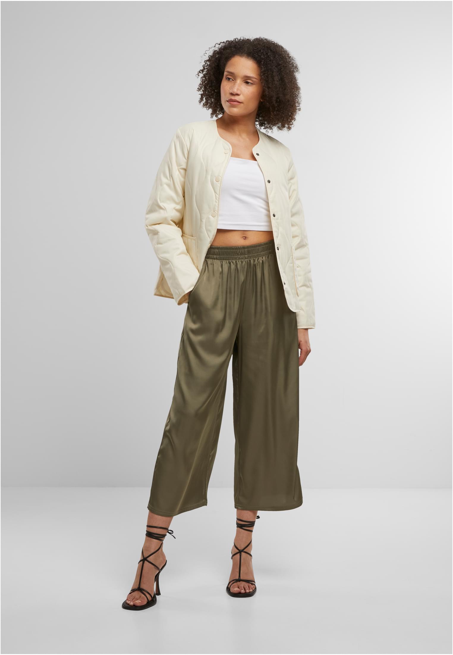 Urban Classics Giacca Quilted whitesand