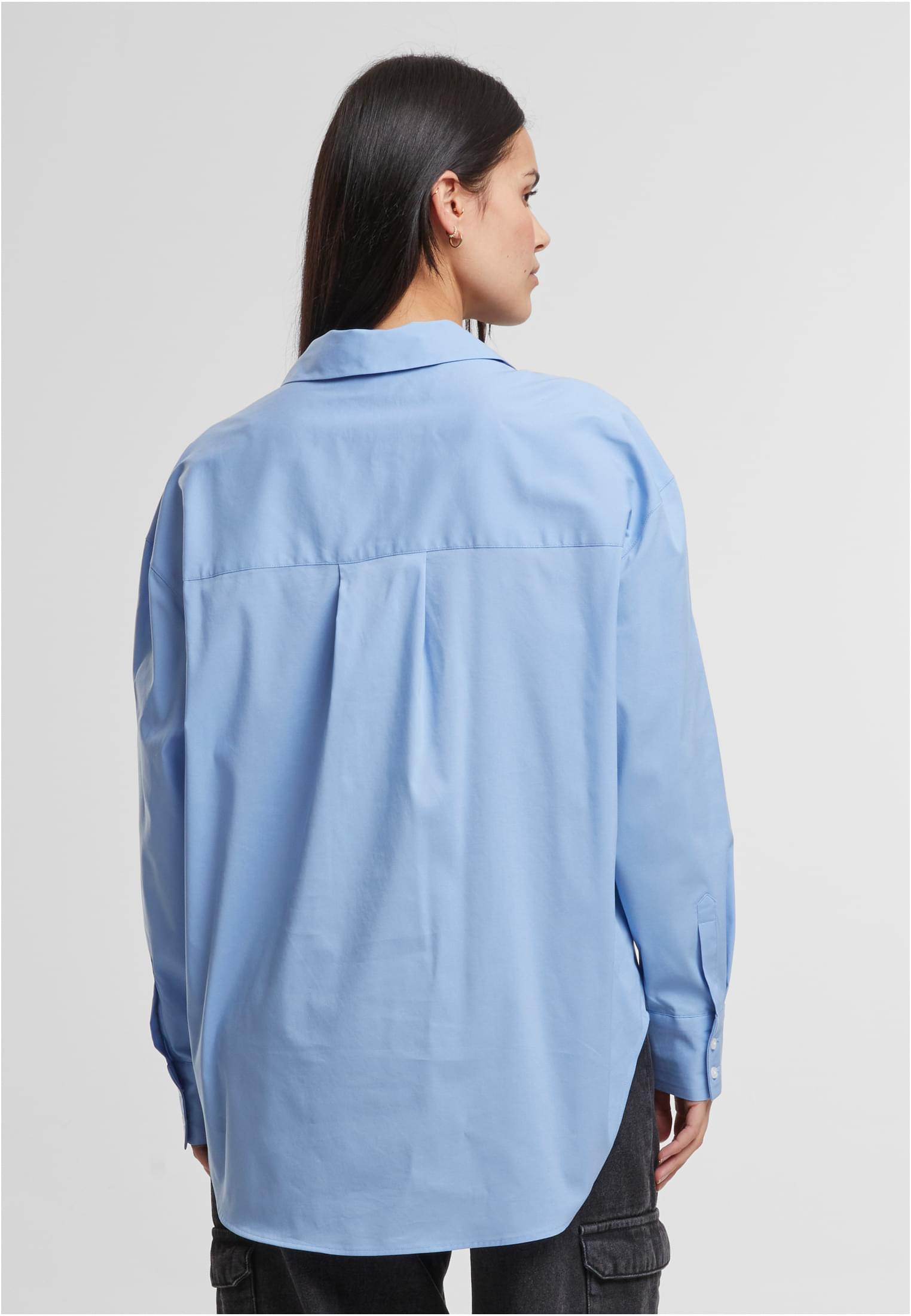 UC Ladies Blusa Oversized Cotton powderblue