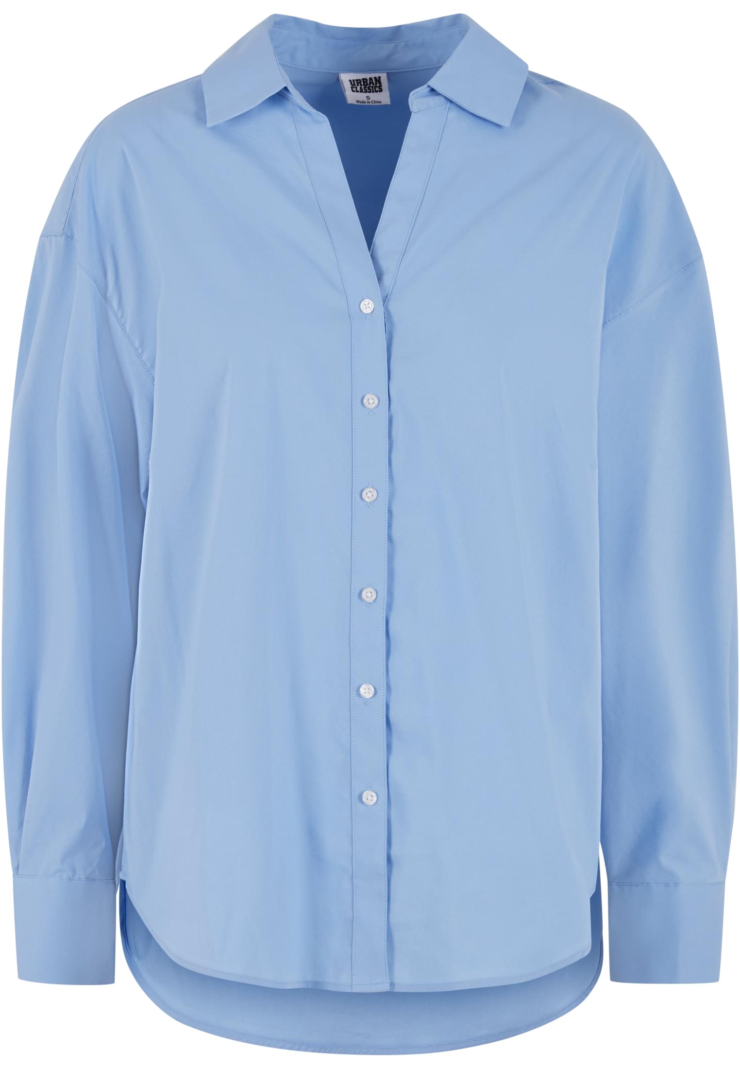 UC Ladies Blusa Oversized Cotton powderblue