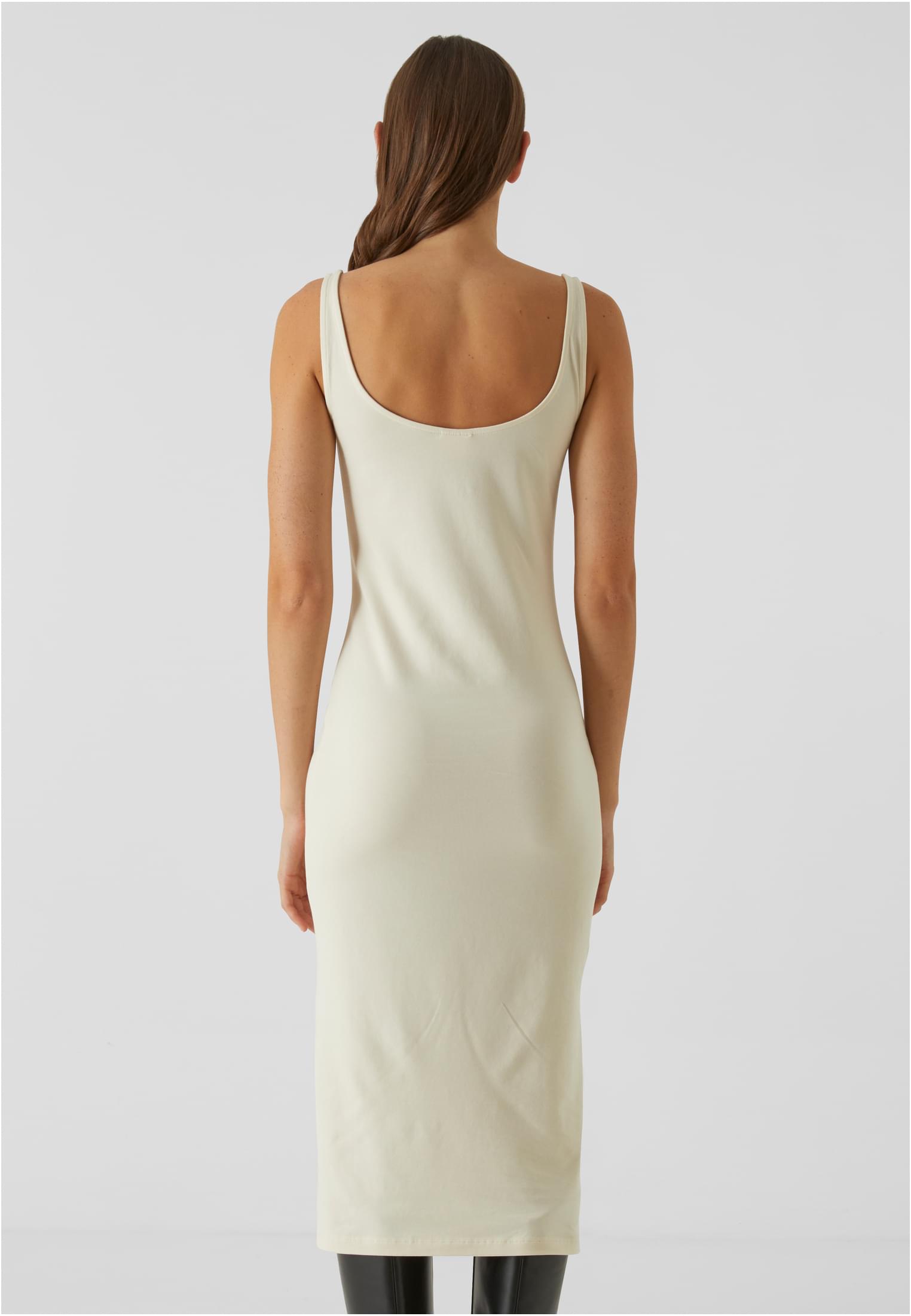 Urban Classics Abito Basic Long Cotton whitesand