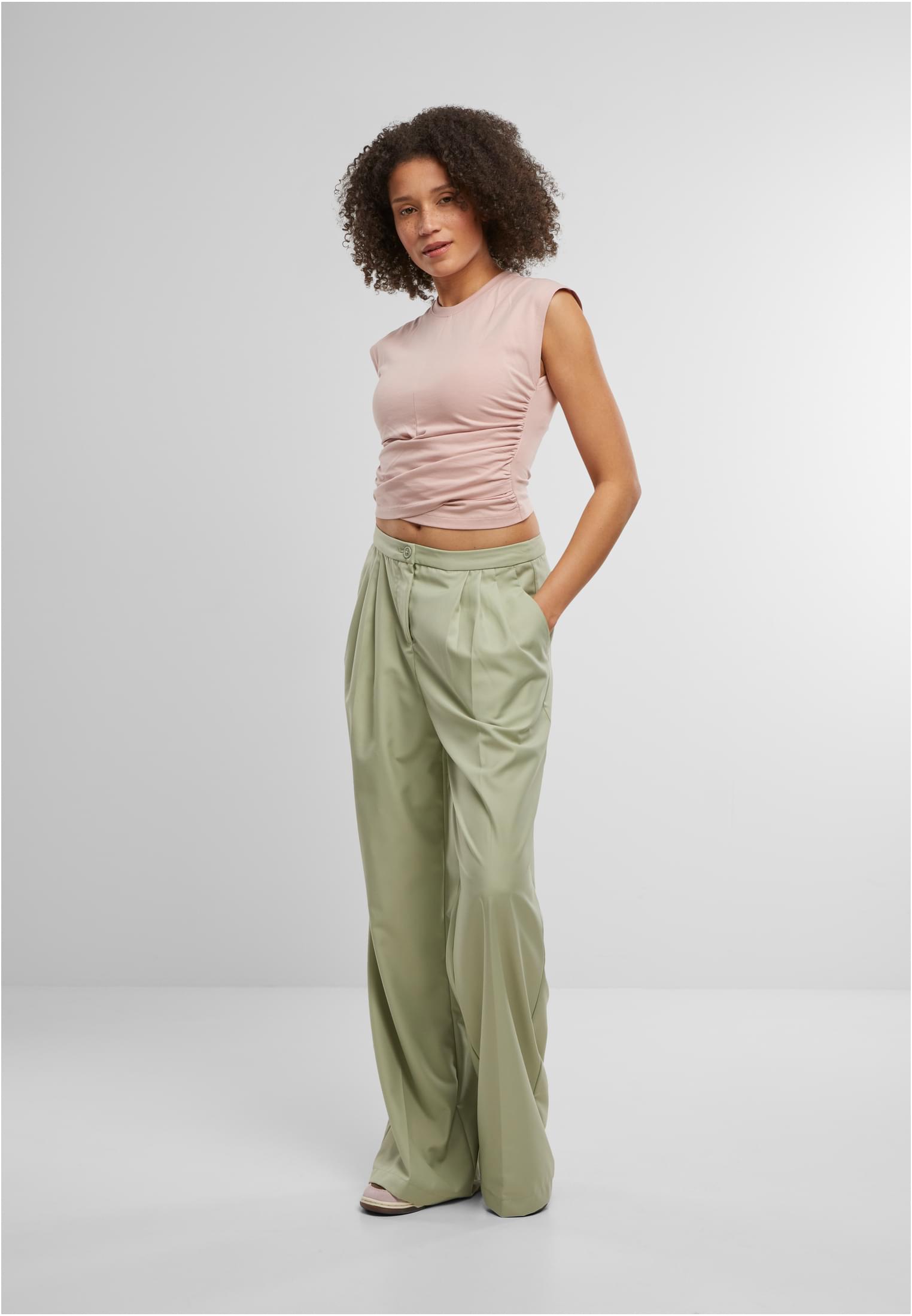 Urban Classics Pantaloni Wide Leg softsalvia
