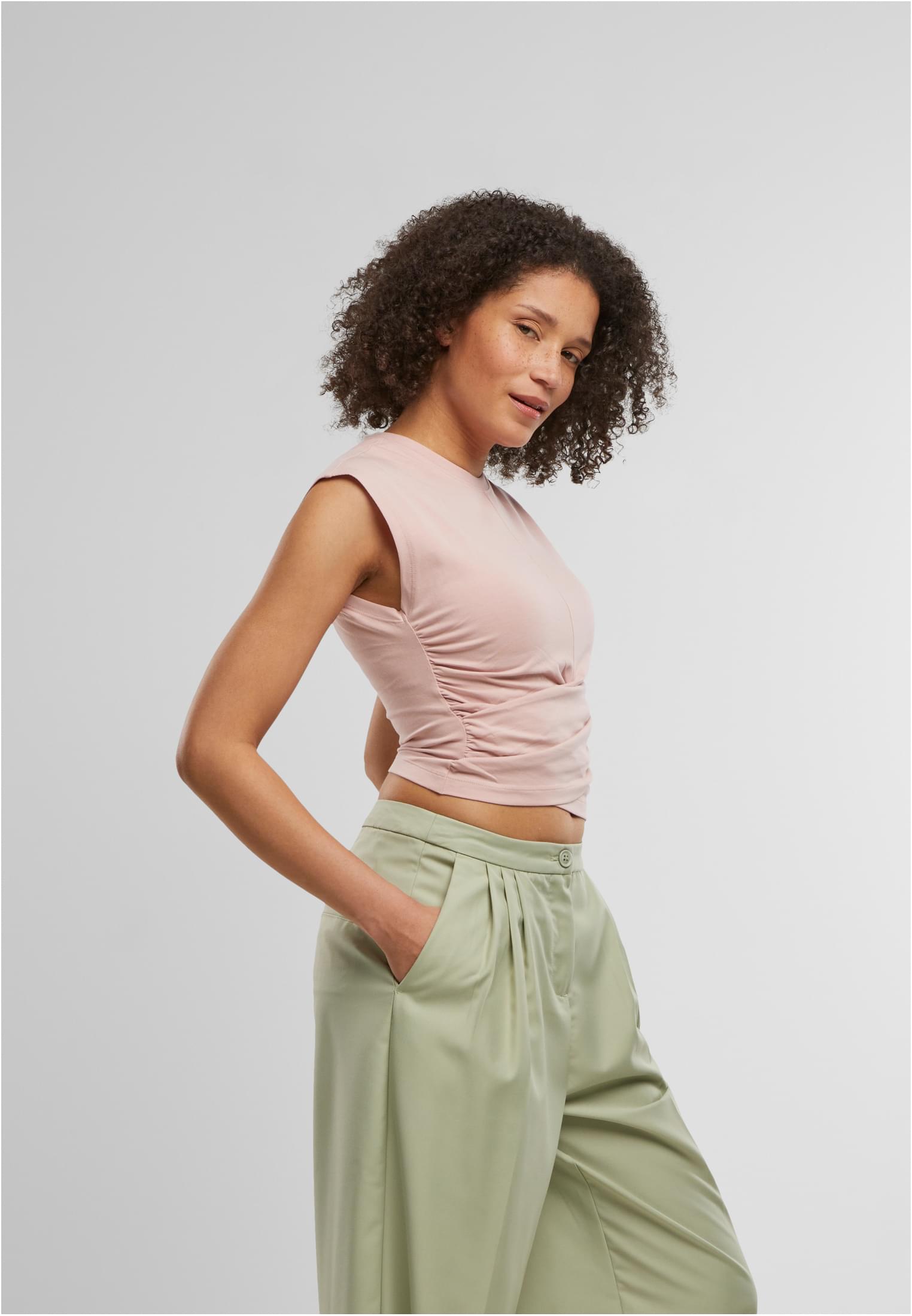 Urban Classics Pantaloni Wide Leg softsalvia