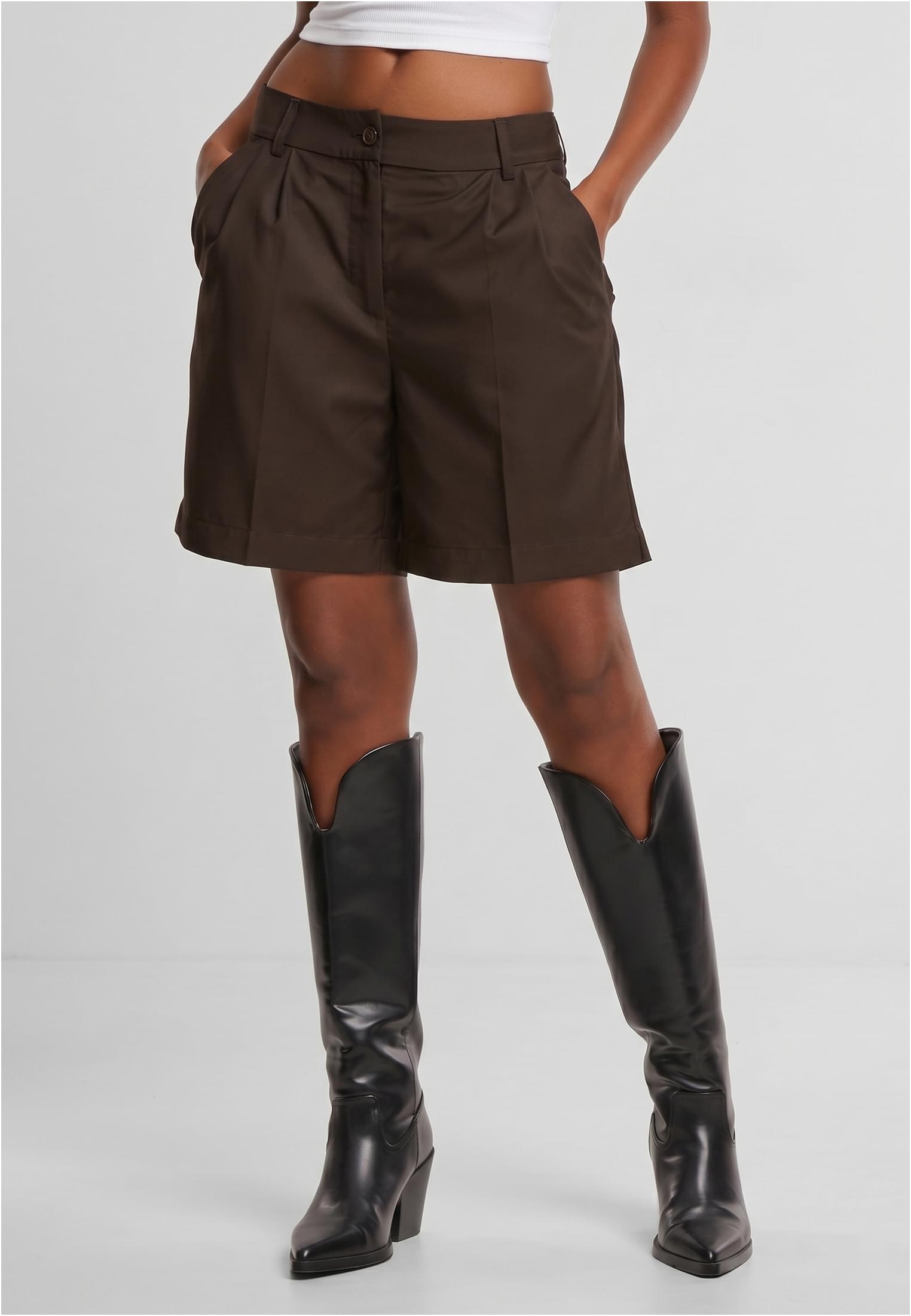 Urban Classics Pantaloncini Pleated Bermuda