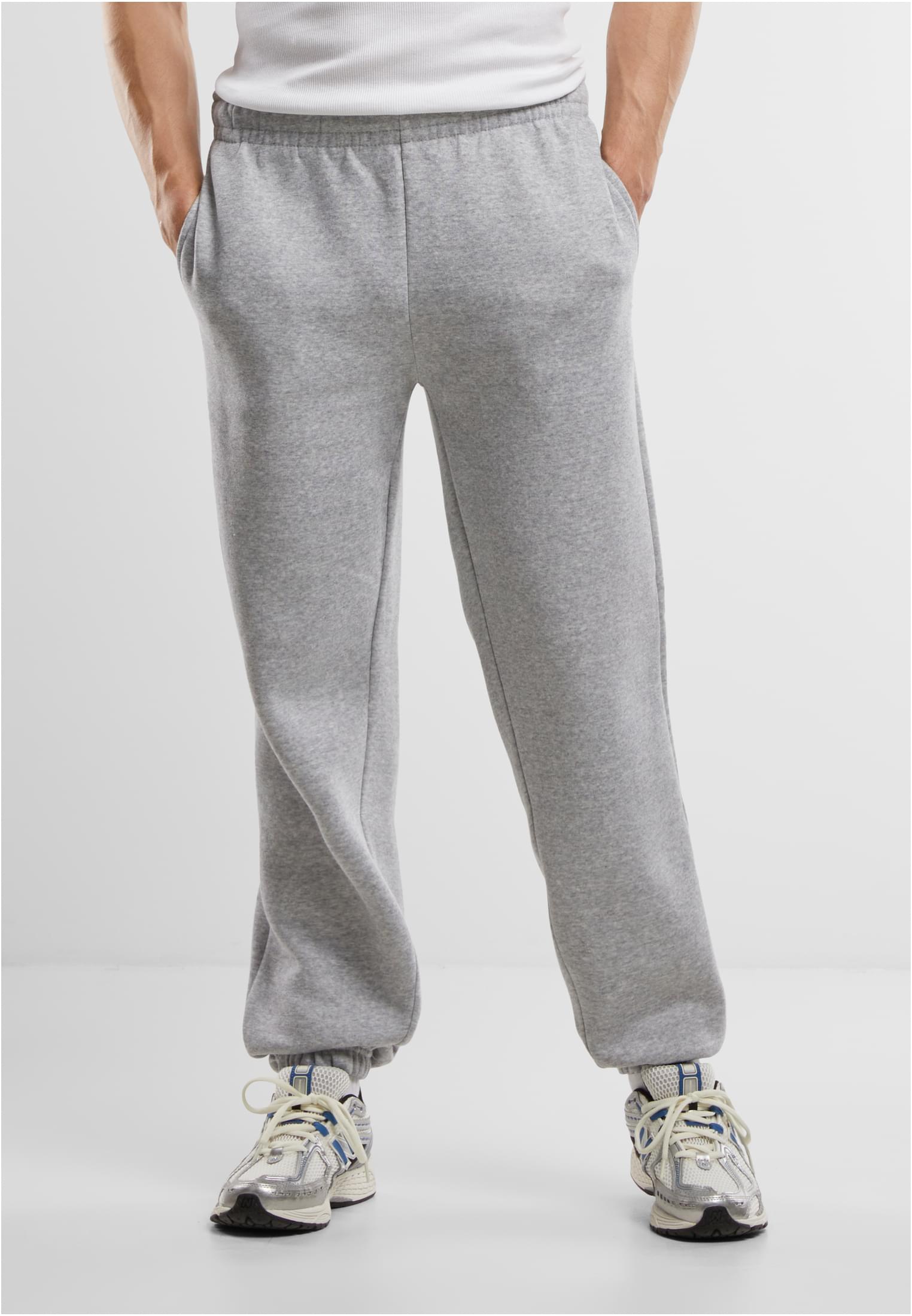 UC Men Pantaloni della tuta Basic Essential heathergrey