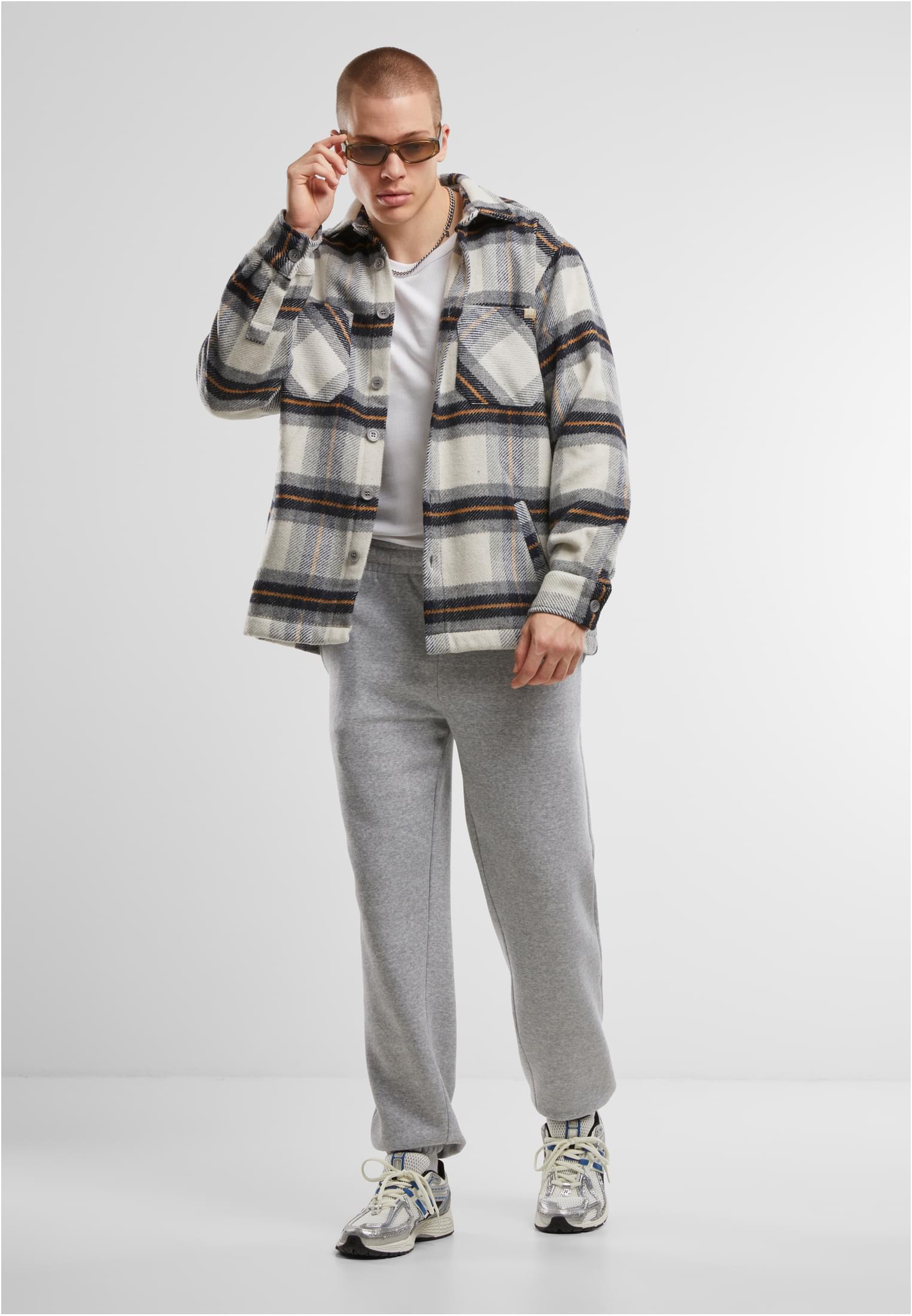 UC Men Pantaloni della tuta Basic Essential heathergrey