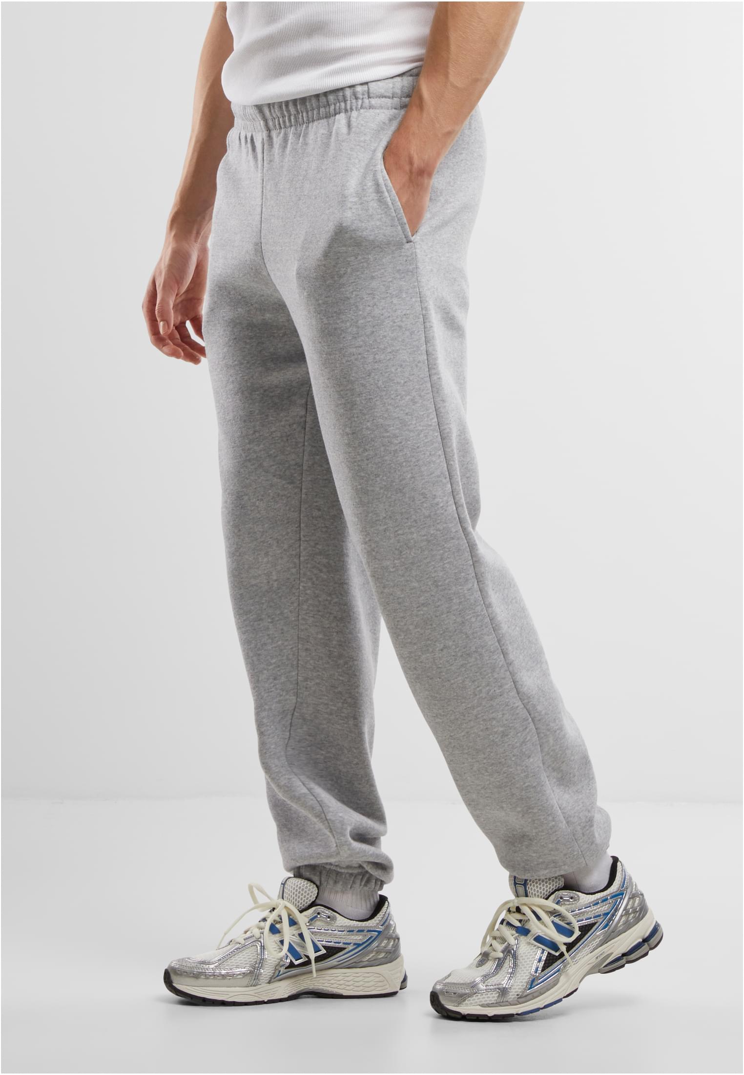 UC Men Pantaloni della tuta Basic Essential heathergrey