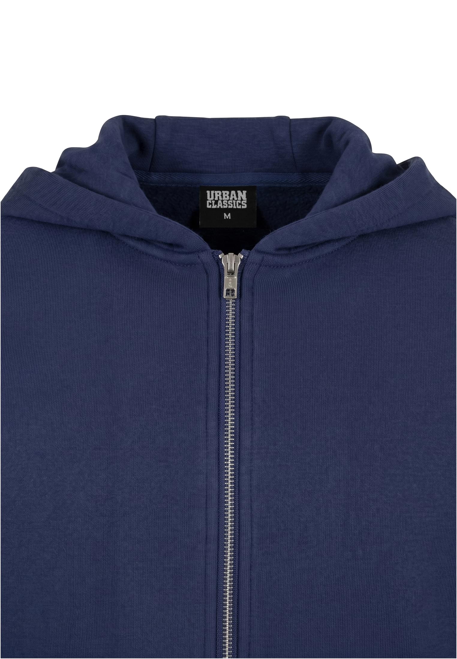 Urban Classics Felpa con cappuccio Fluffy Zip lightnavy