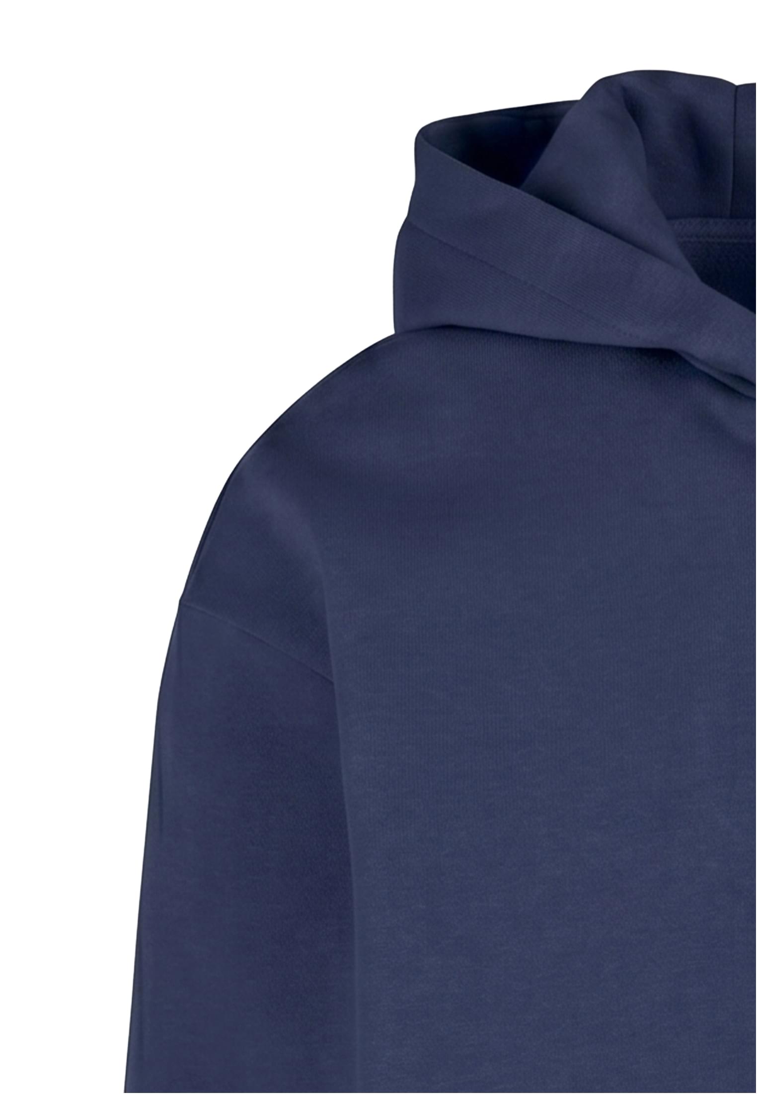 Urban Classics Felpa con cappuccio Fluffy Zip lightnavy