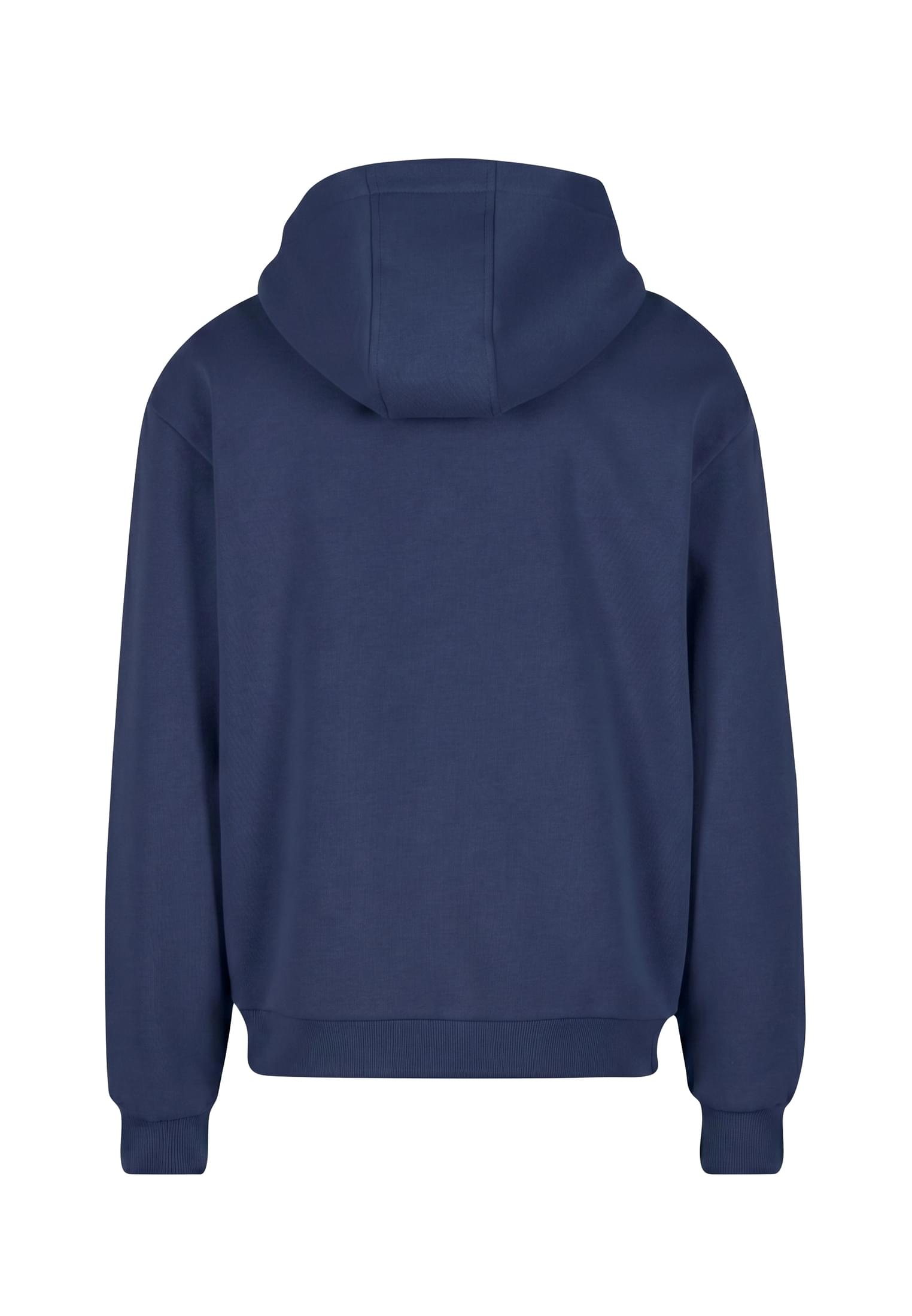 Urban Classics Felpa con cappuccio Fluffy Zip lightnavy