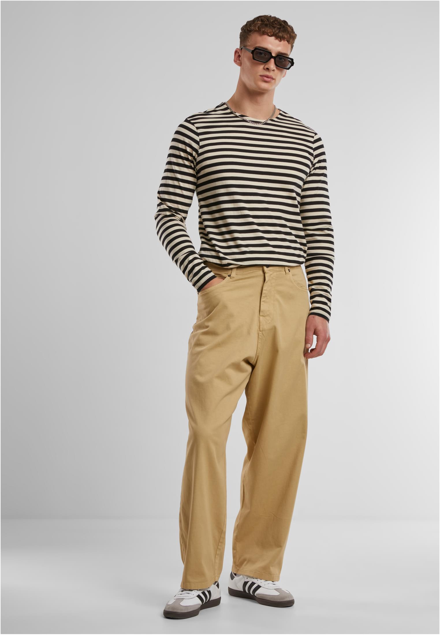 Urban Classics Pantaloni Tapered Twill Baggy unionbeige