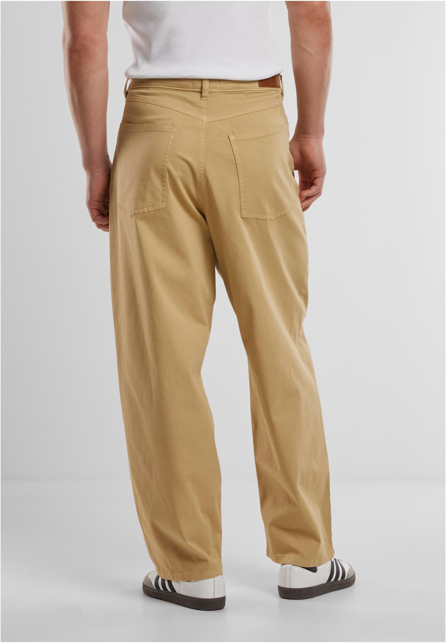 Urban Classics Pantaloni Tapered Twill Baggy unionbeige