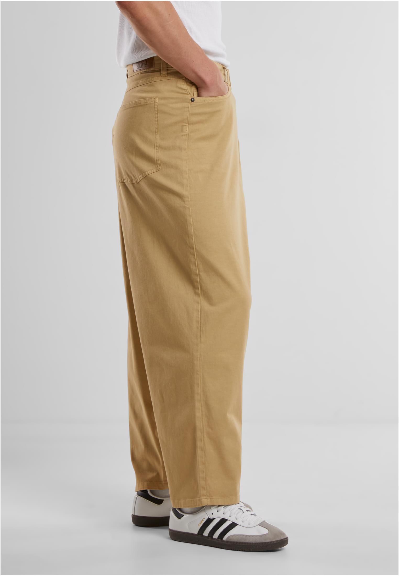 Urban Classics Pantaloni Tapered Twill Baggy unionbeige