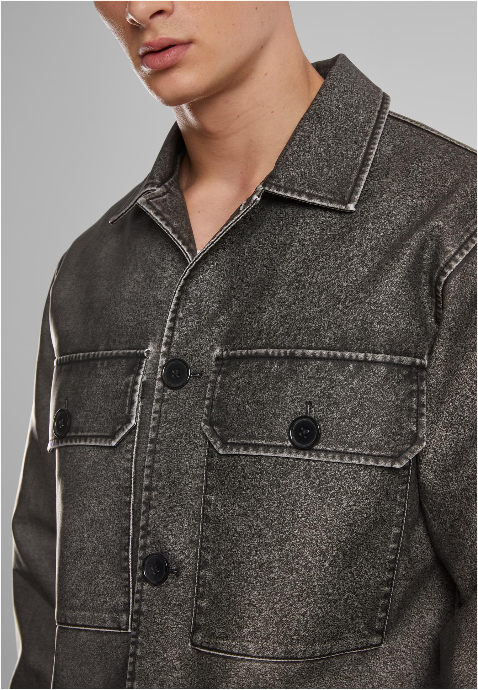 Urban Classics Camicia Synthetic Vintage Leather