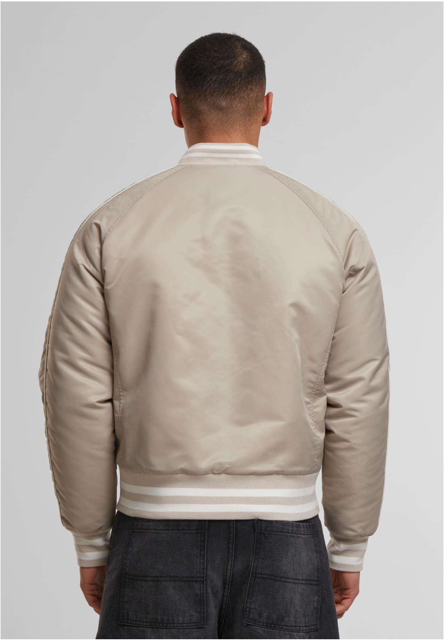 Urban Classics Giacca Racer chalkdust