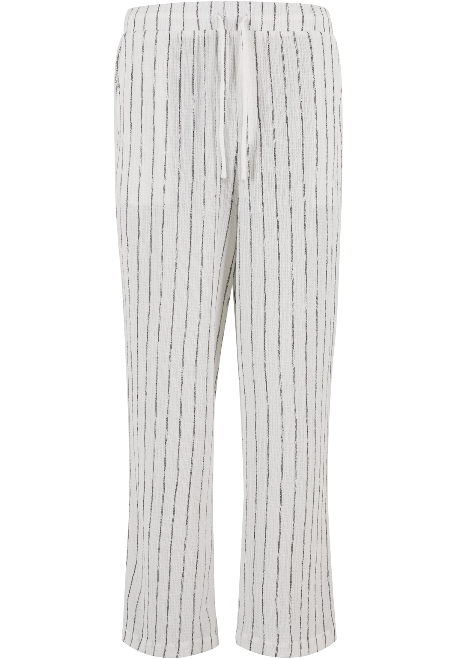 Urban Classics Pantaloni Striped Crinkle Resort