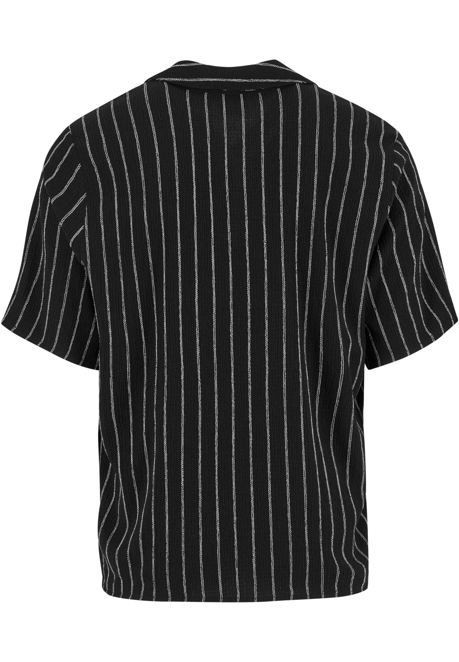 Urban Classics Camicia Striped Crinkle Resort