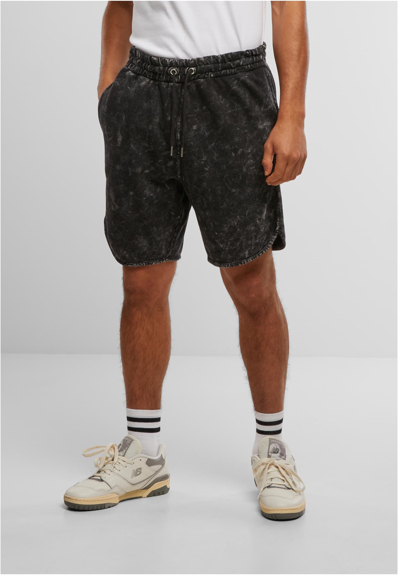 UC Men Pantaloncini Washed Piped
