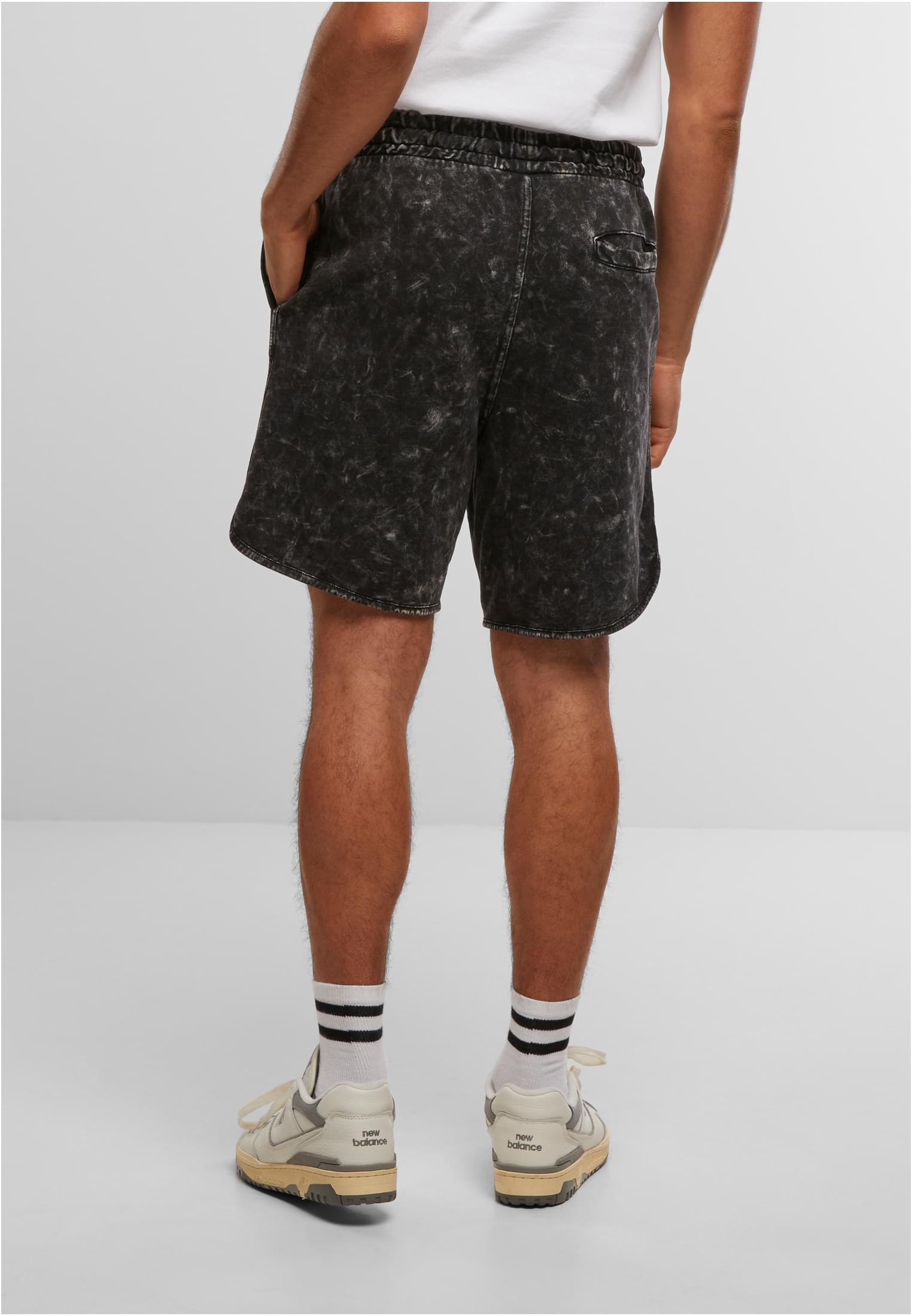 UC Men Pantaloncini Washed Piped