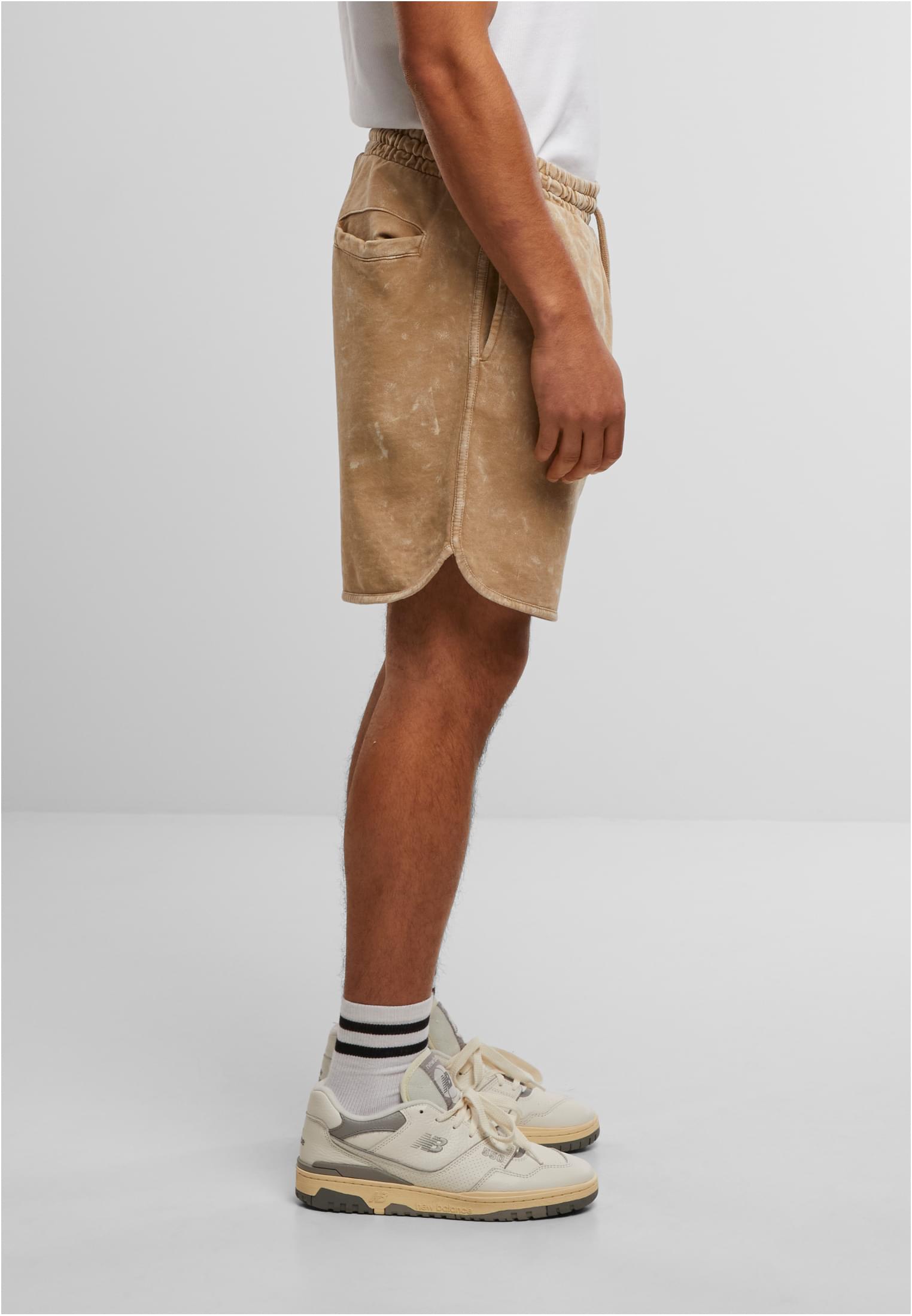 UC Men Pantaloncini Washed Piped unionbeige