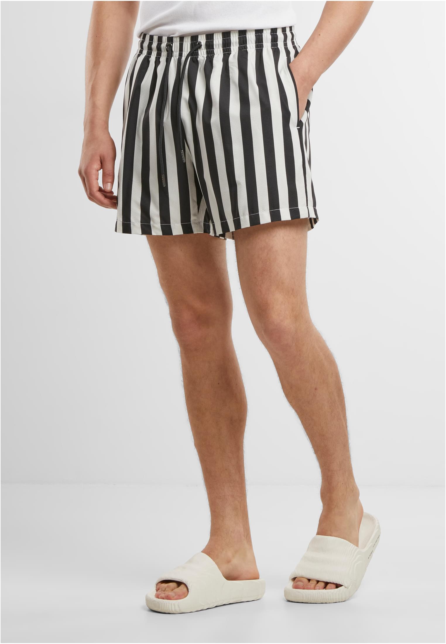 UC Men Pantaloncini Striped Seersucker Swim