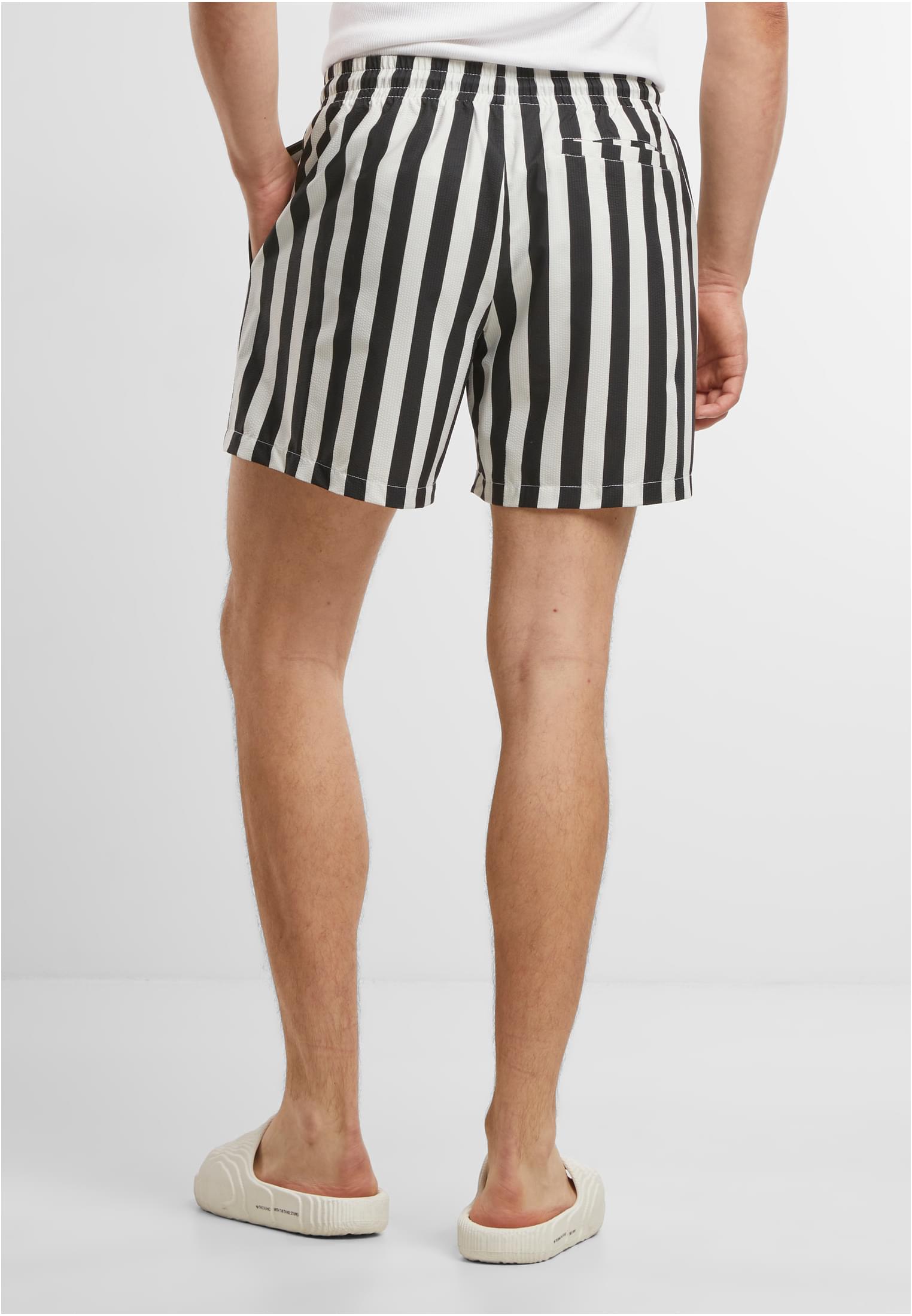 UC Men Pantaloncini Striped Seersucker Swim