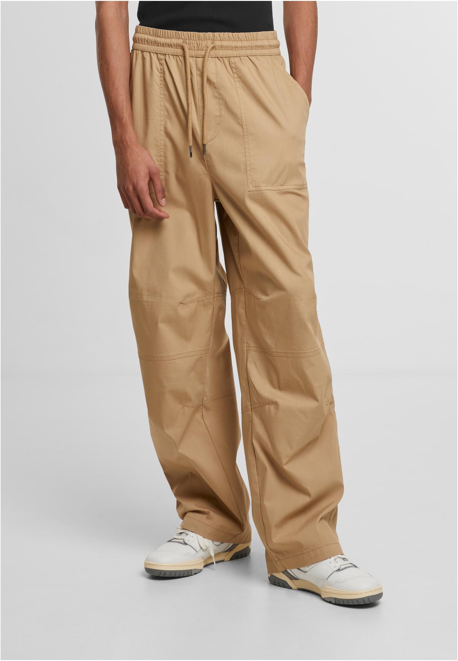 Urban Classics Pantaloni Loose Fit With Darts unionbeige