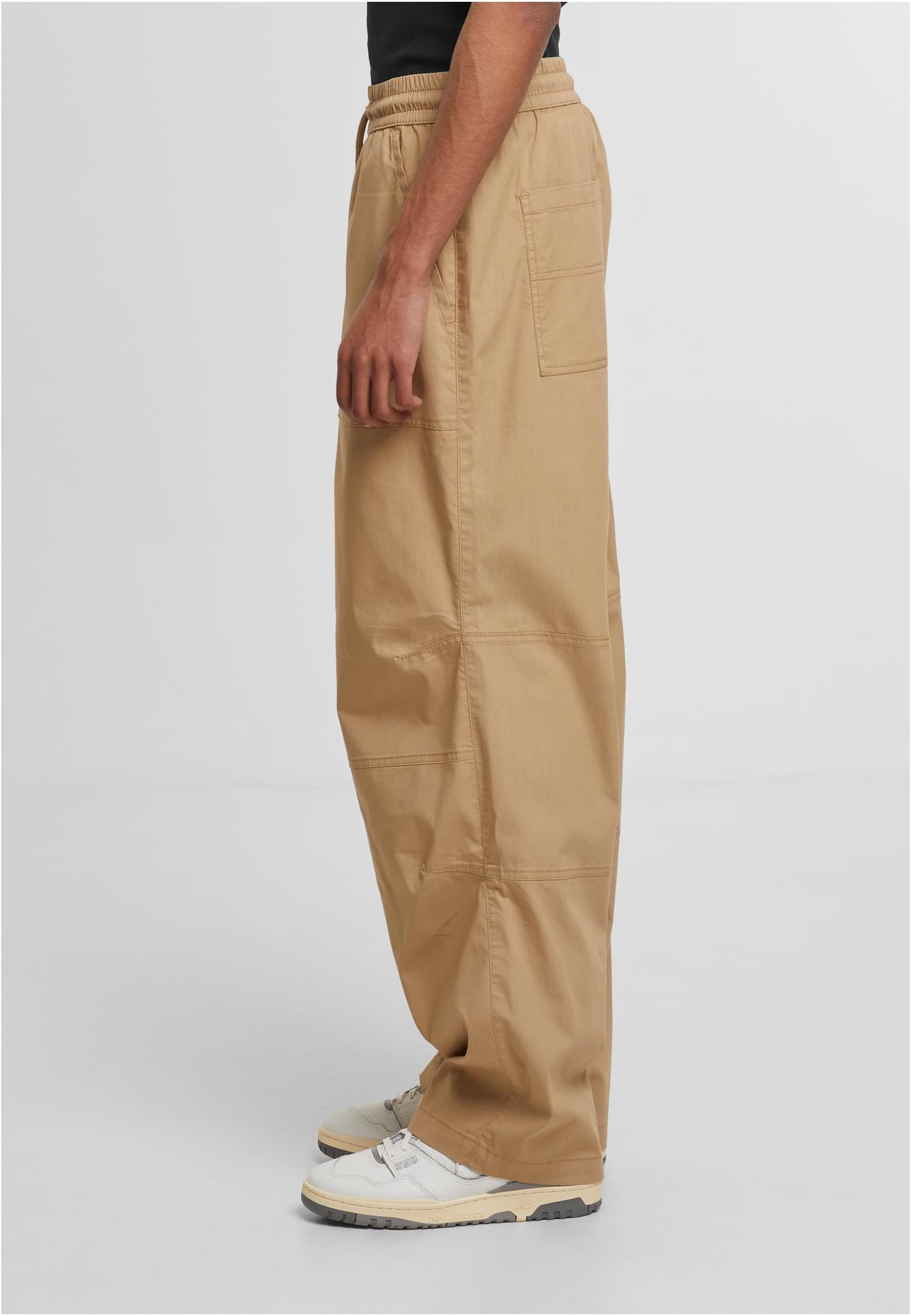 Urban Classics Pantaloni Loose Fit With Darts unionbeige