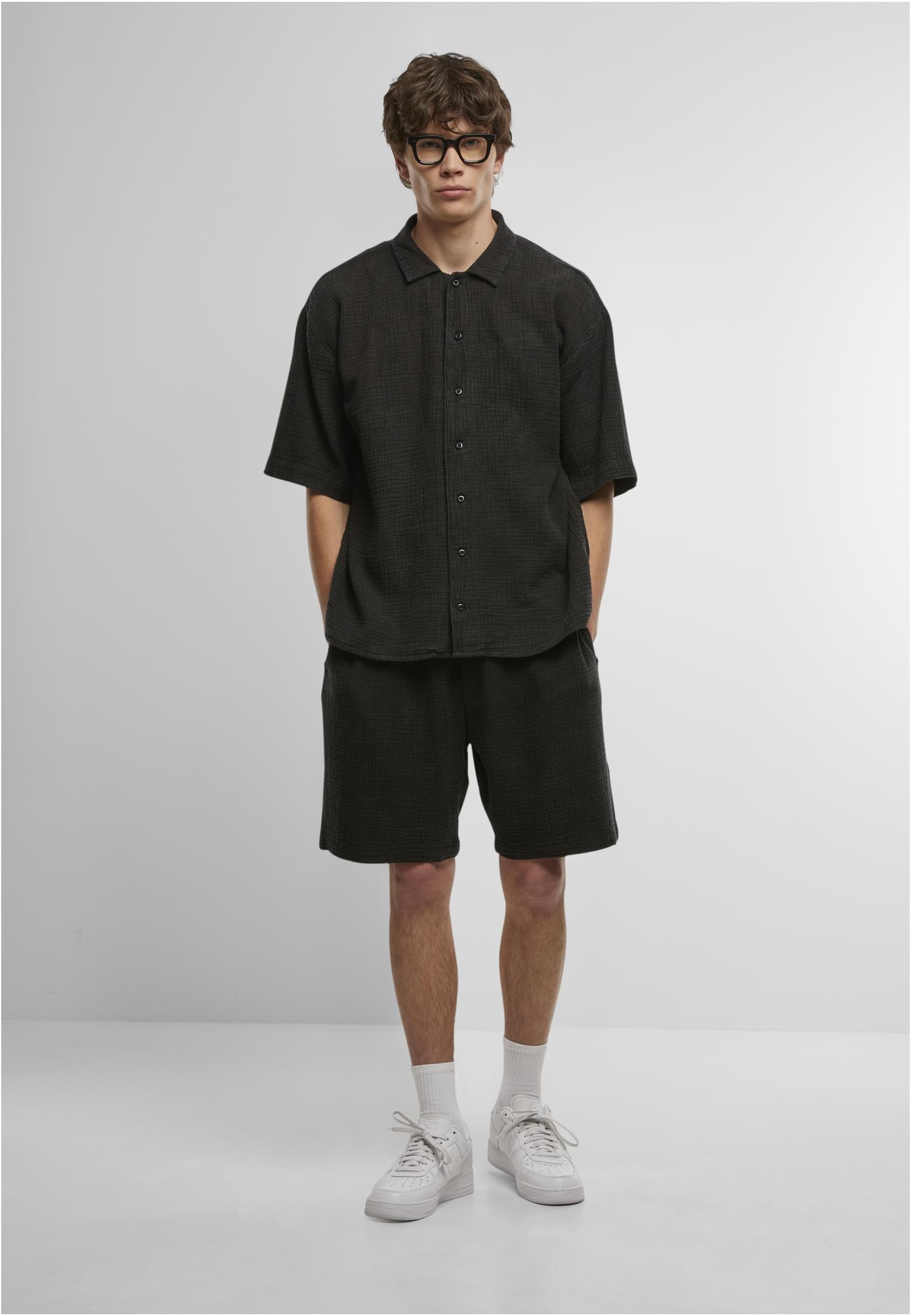 Urban Classics Camicia Acid Washed Musselin