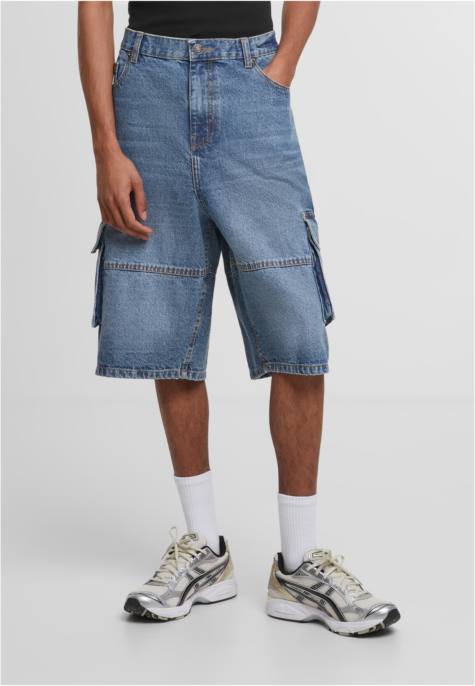 UC Men Pantaloncini Relaxed Cargo mid washed