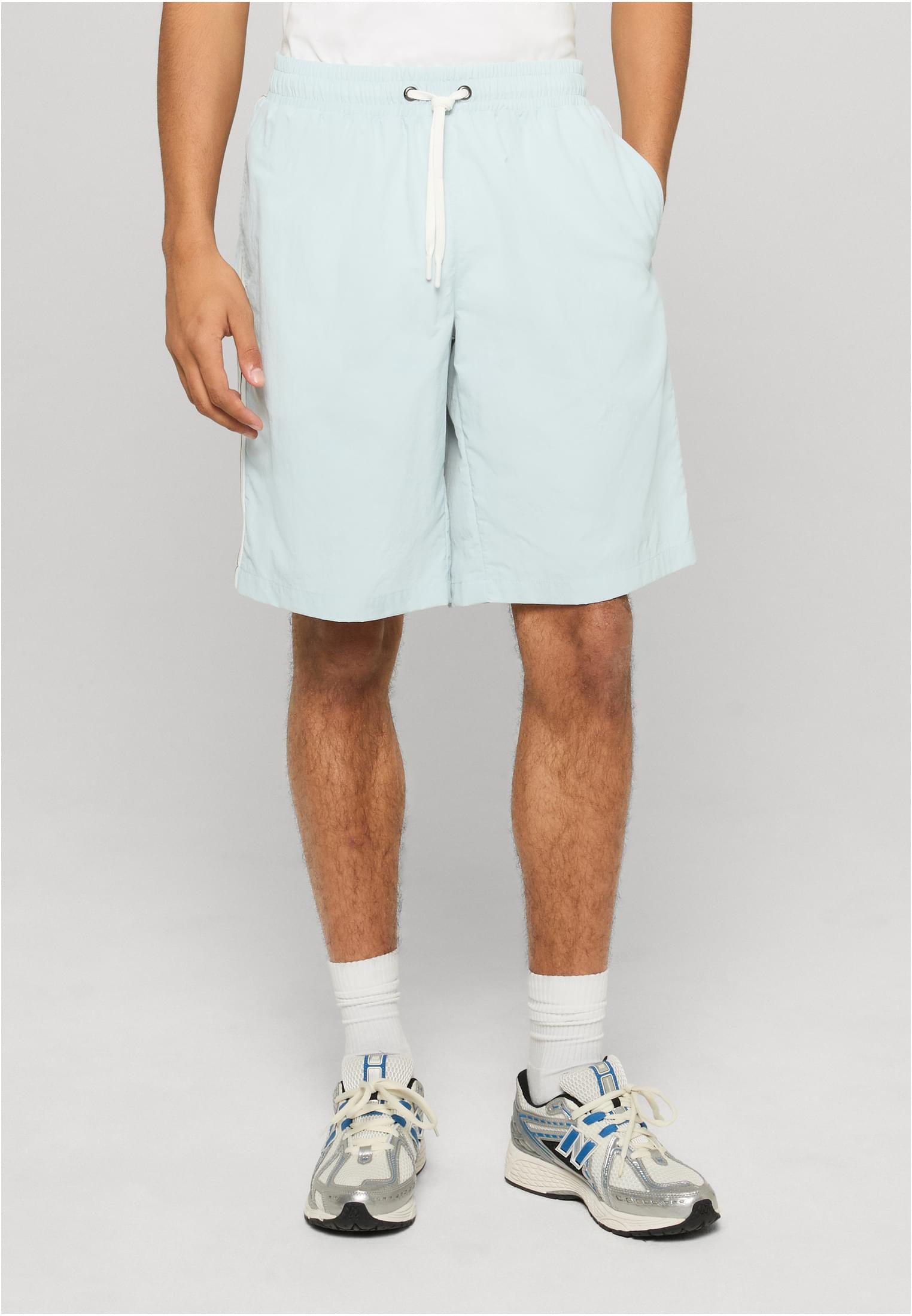 UC Men Pantaloncini Board With Patched Stripe freezeblue