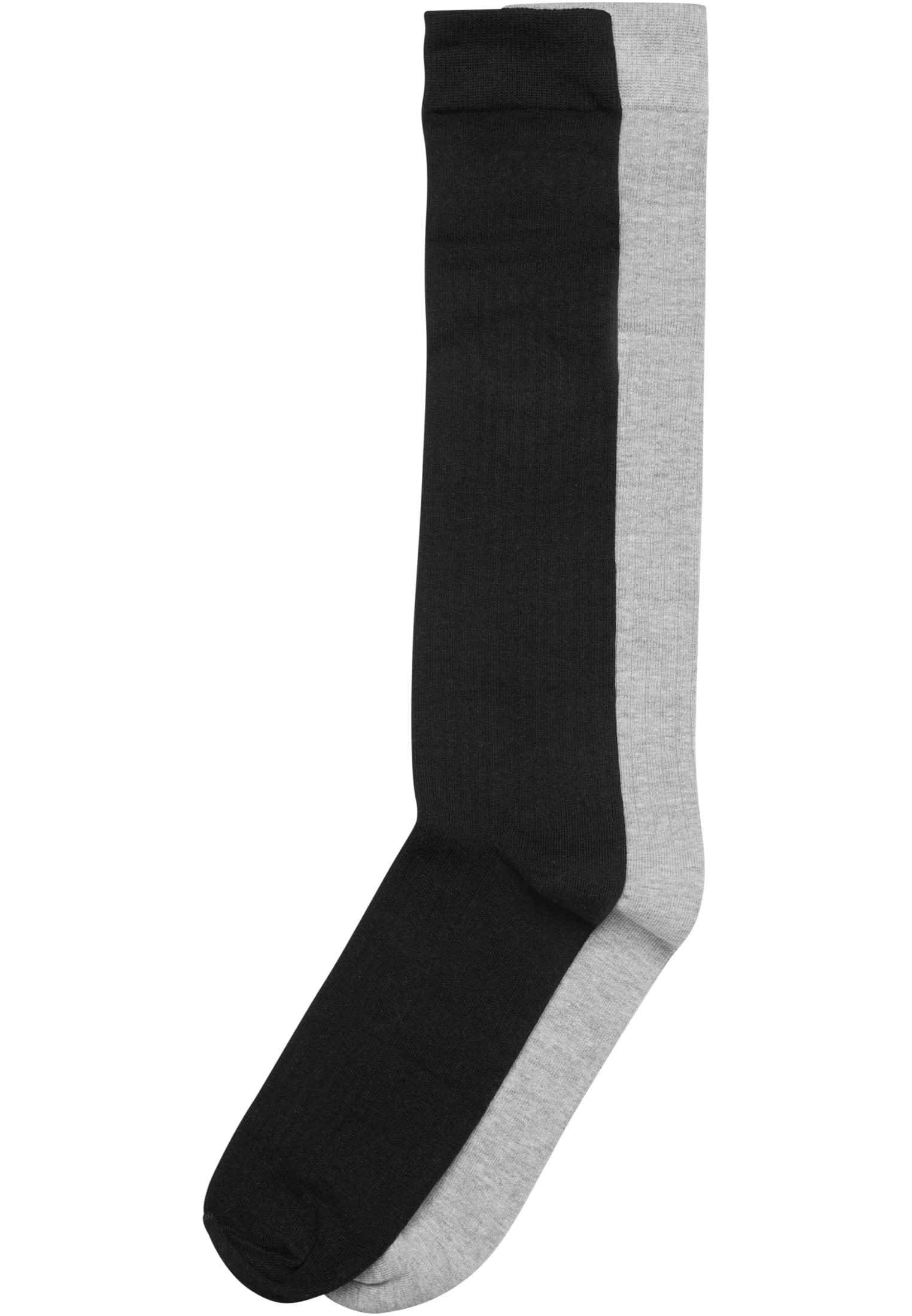 Urban Classics Calze High Knee black+heathergrey