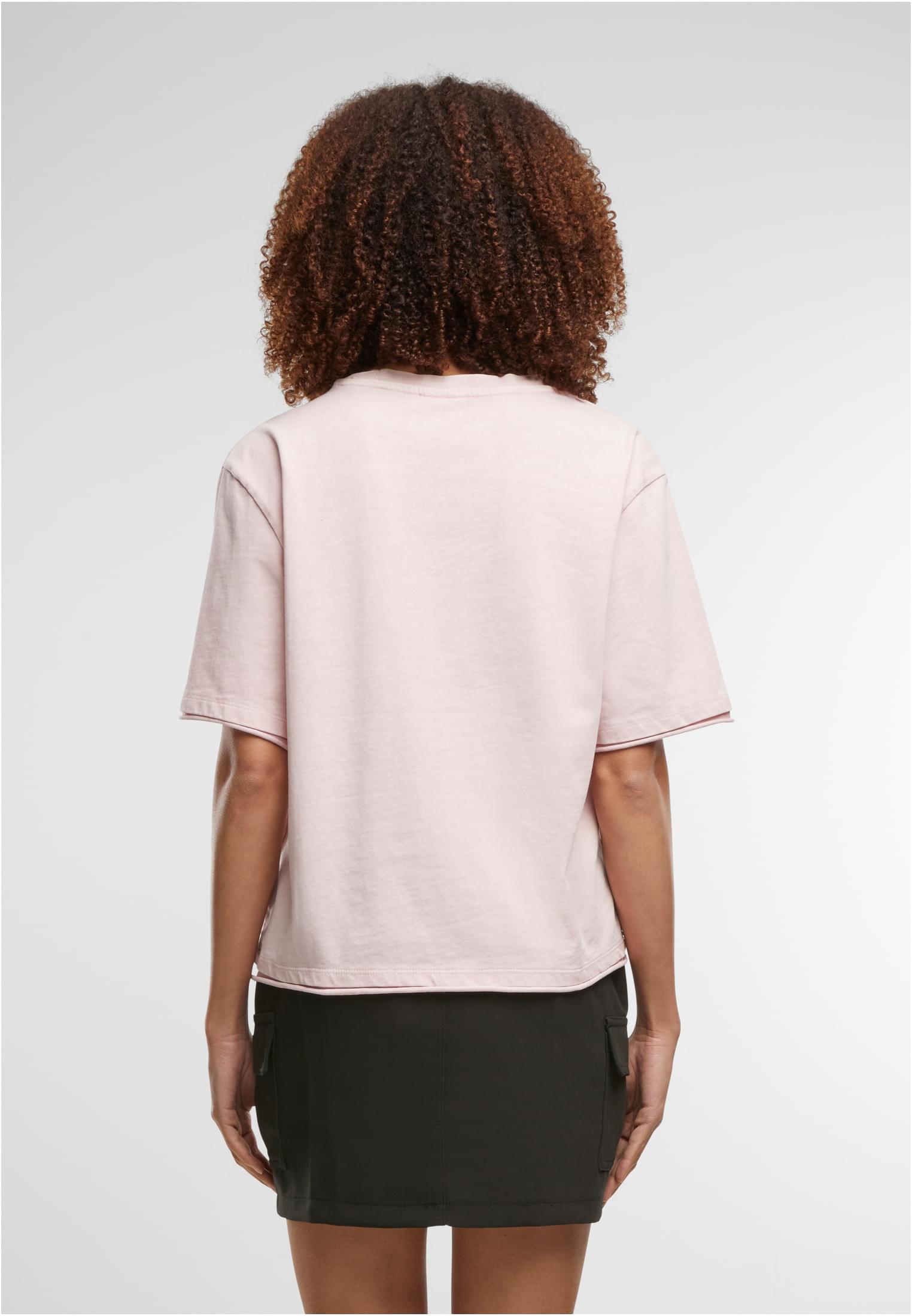 UC Ladies Camicia Washed Boxy blushedrose