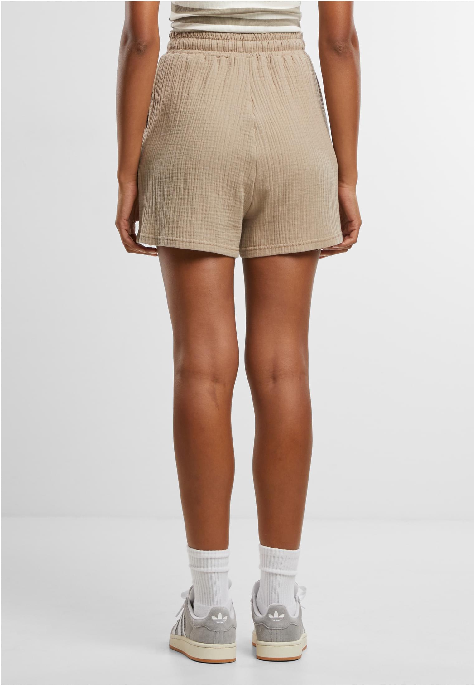 UC Ladies Pantaloncini Musselin chalkdust