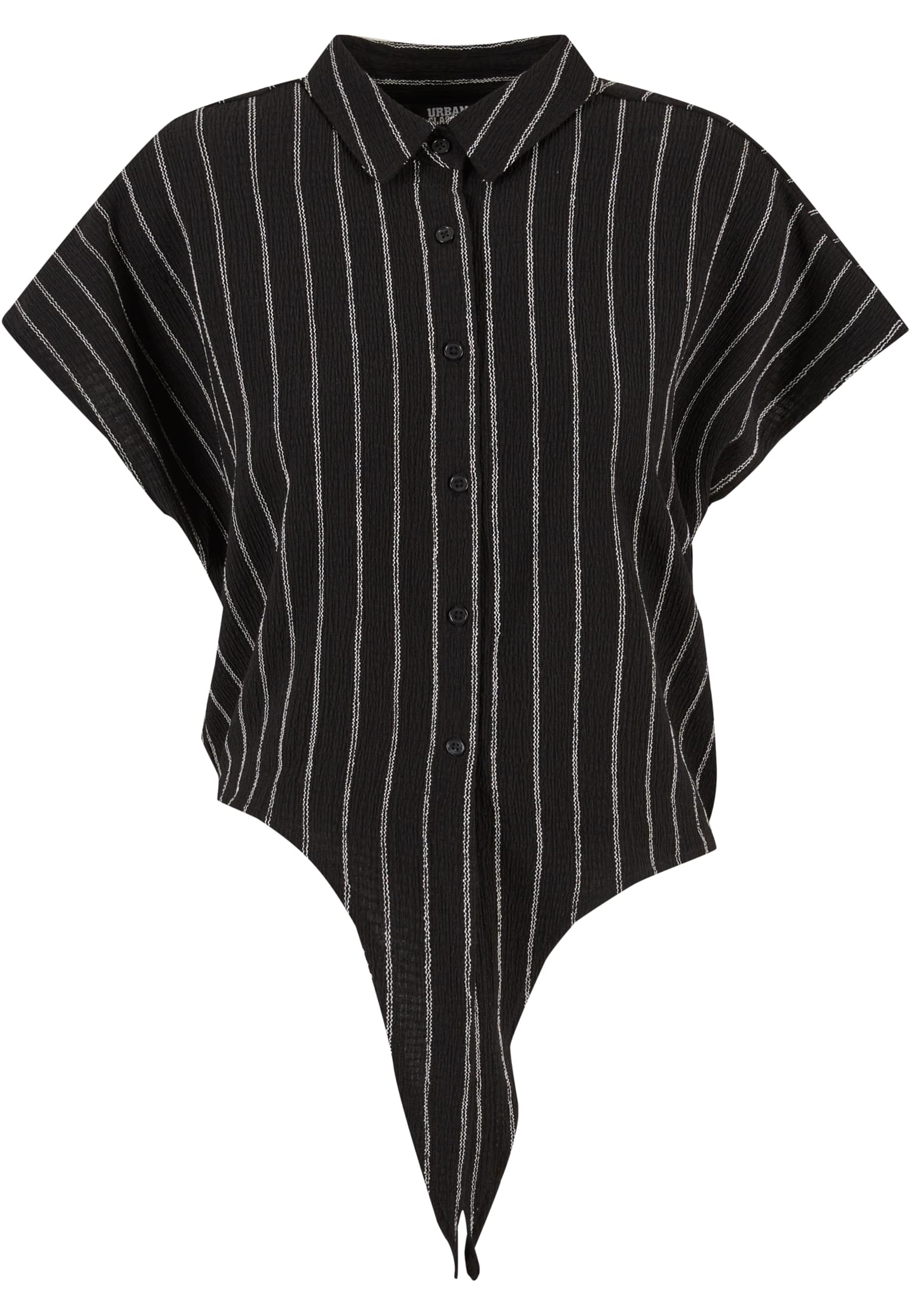 Urban Classics Blusa Structured Striped Tied