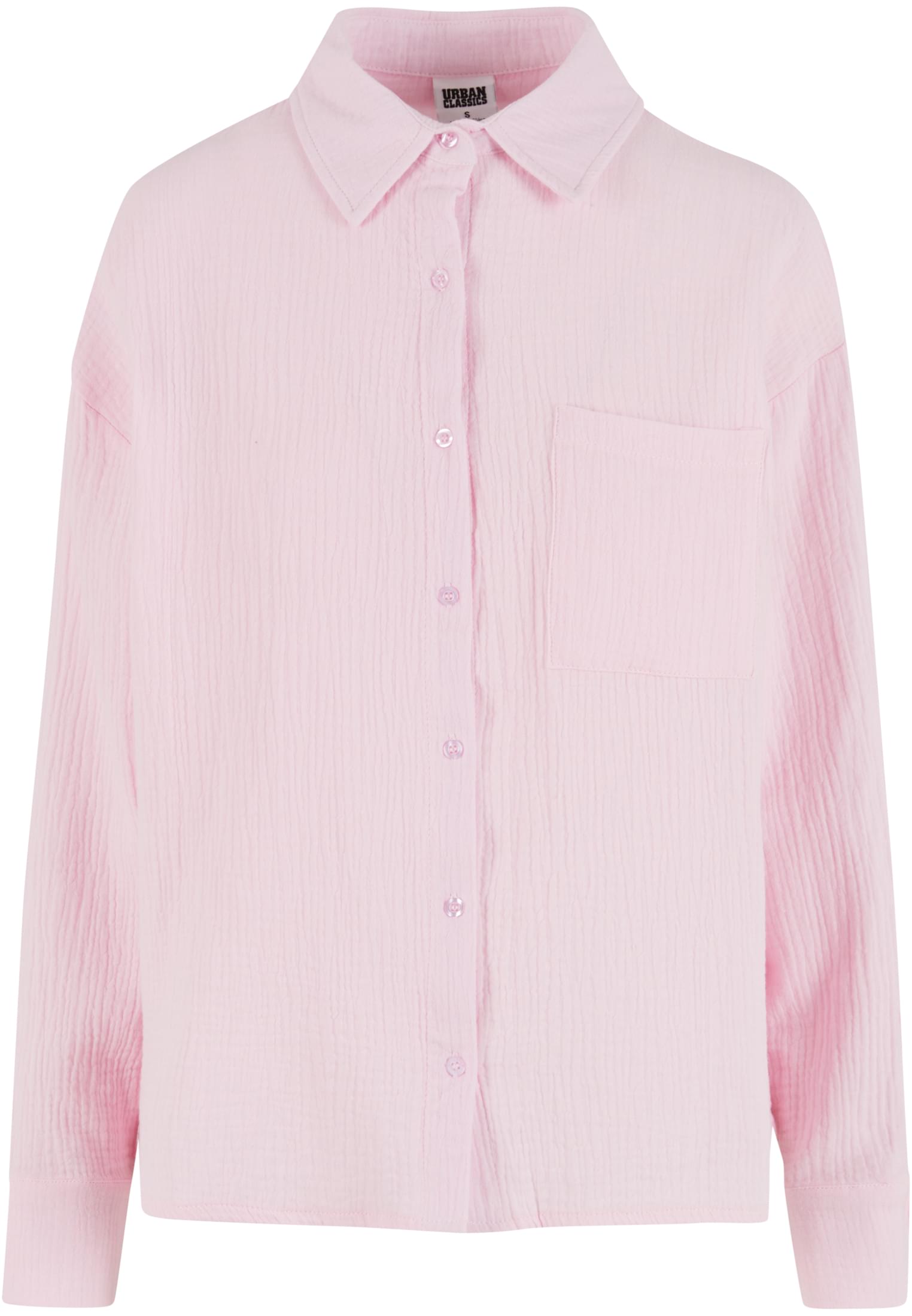 Urban Classics Blusa Oversized Musselin blushedrose