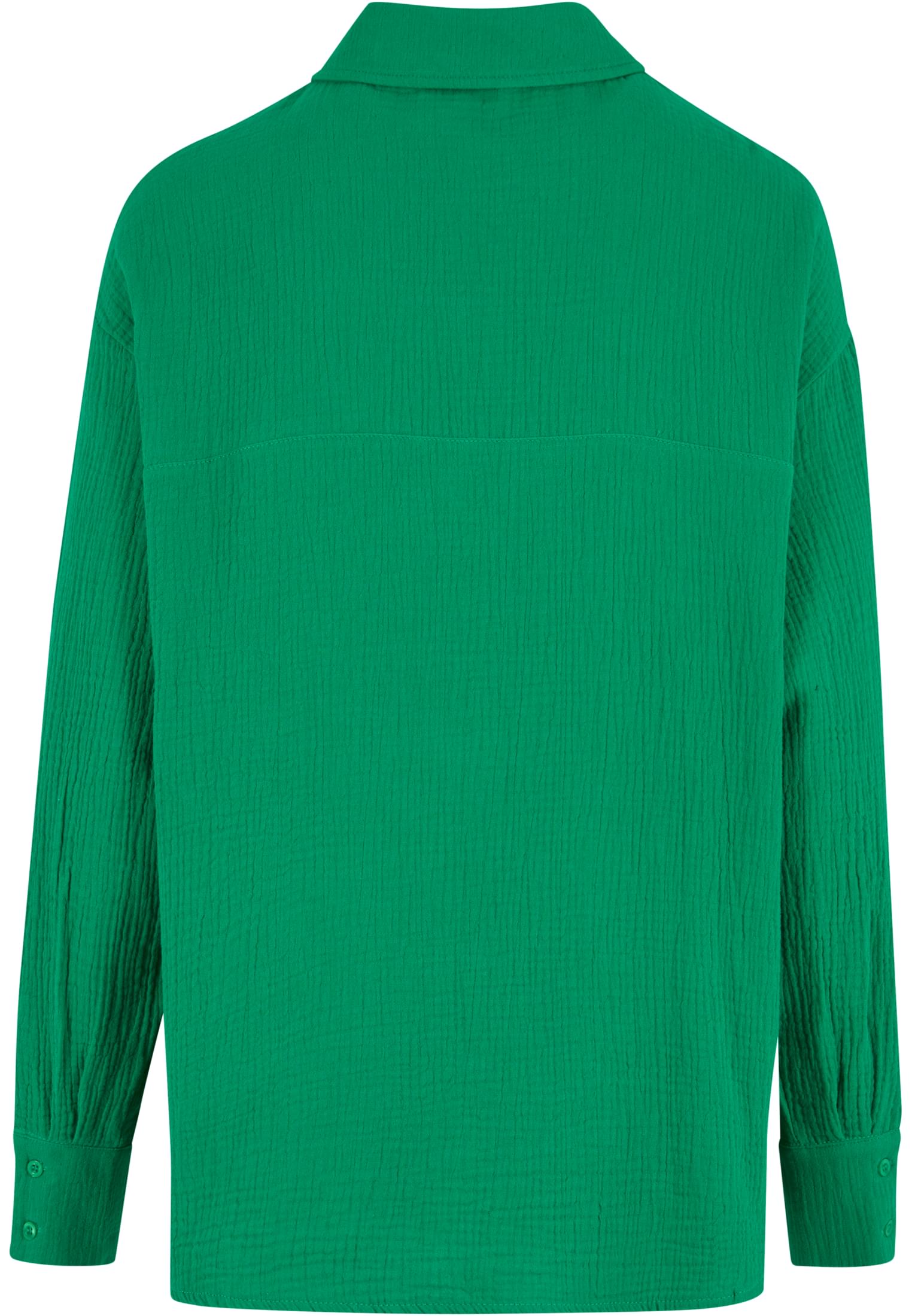 Urban Classics Blusa Oversized Musselin froggreen