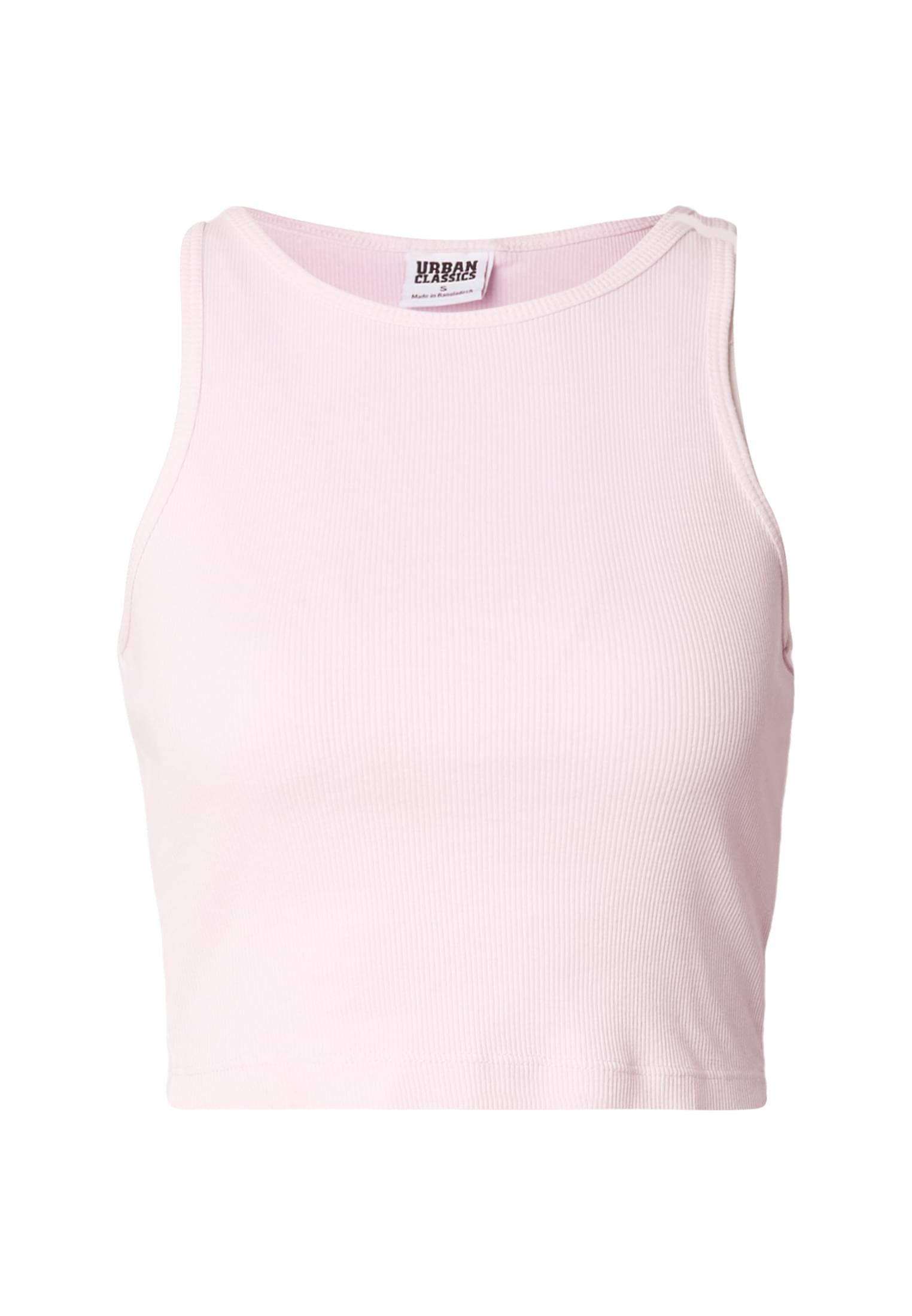 Urban Classics Maglia Washed Rib Cropped Top blushedrose