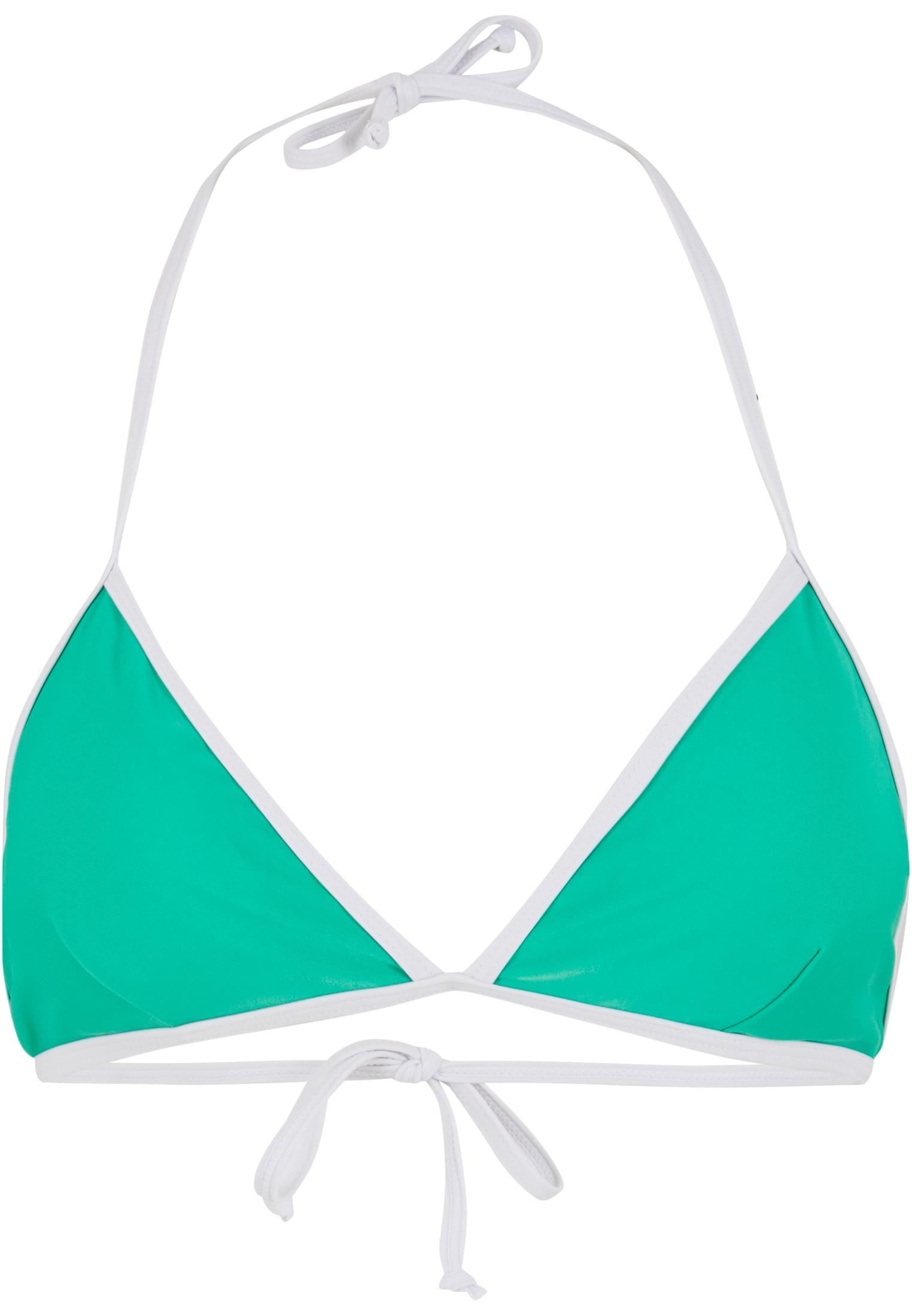 Urban Classics Bikini Retro Triangle froggreen/white