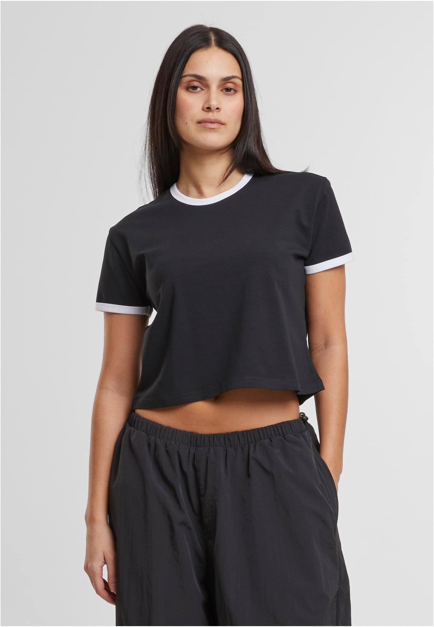 UC Ladies Maglietta Contrast Retro black/white