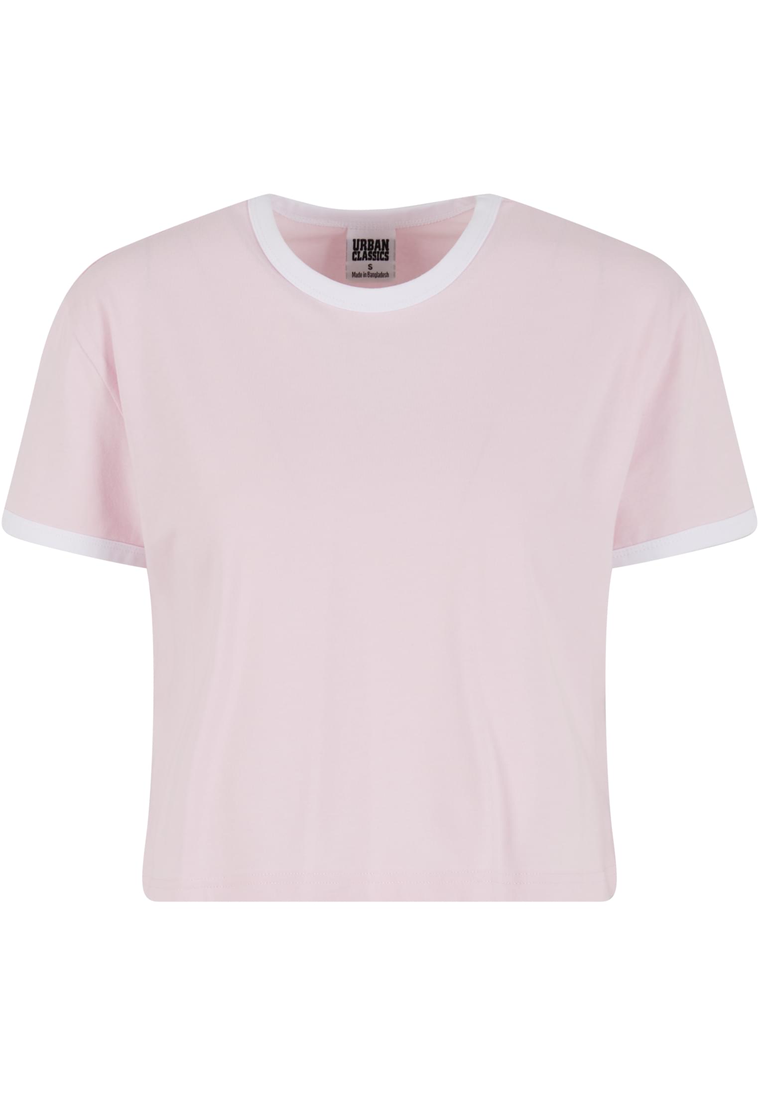 UC Ladies Maglietta Contrast Retro blushedrose/white