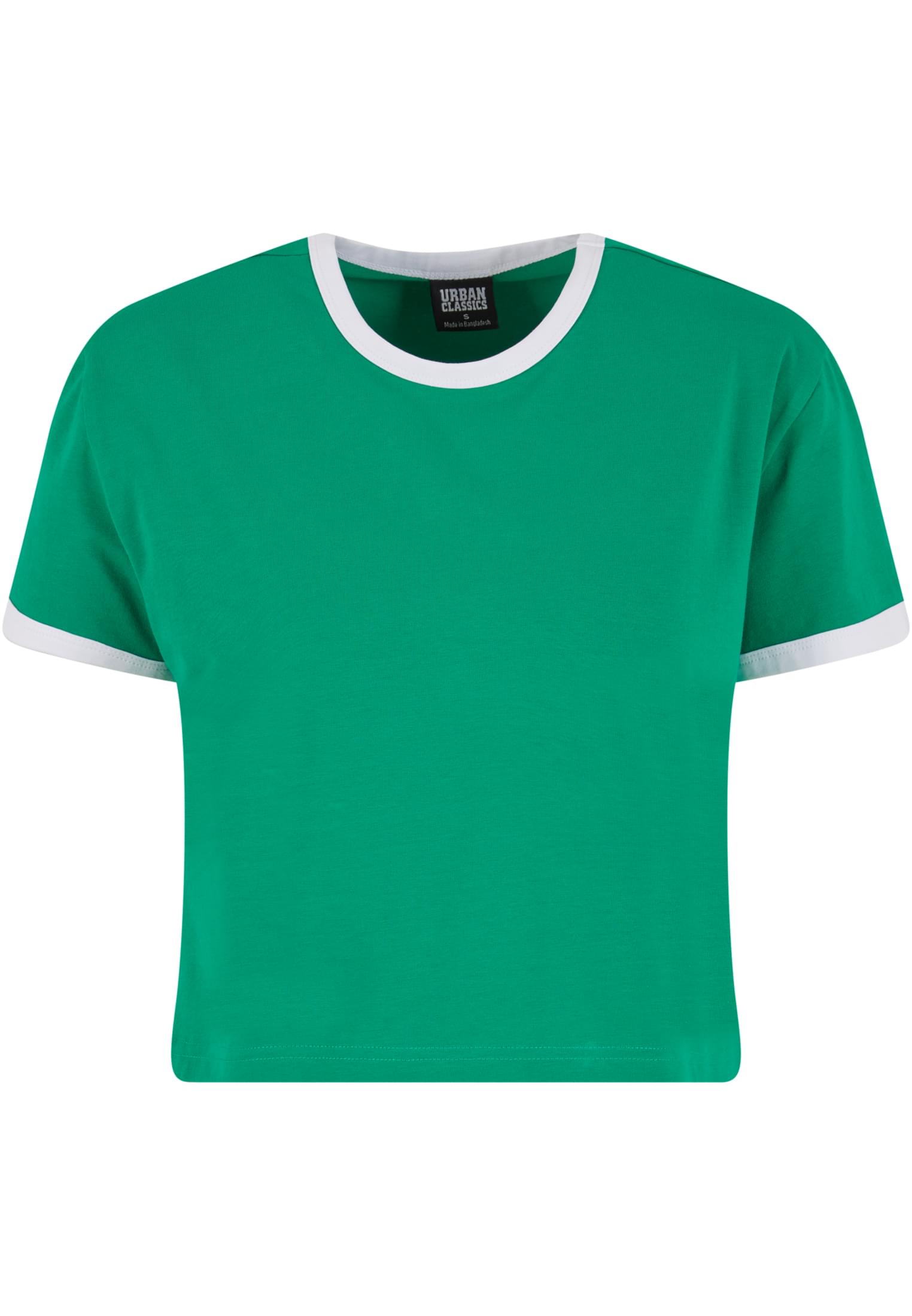 UC Ladies Maglietta Contrast Retro froggreen/white