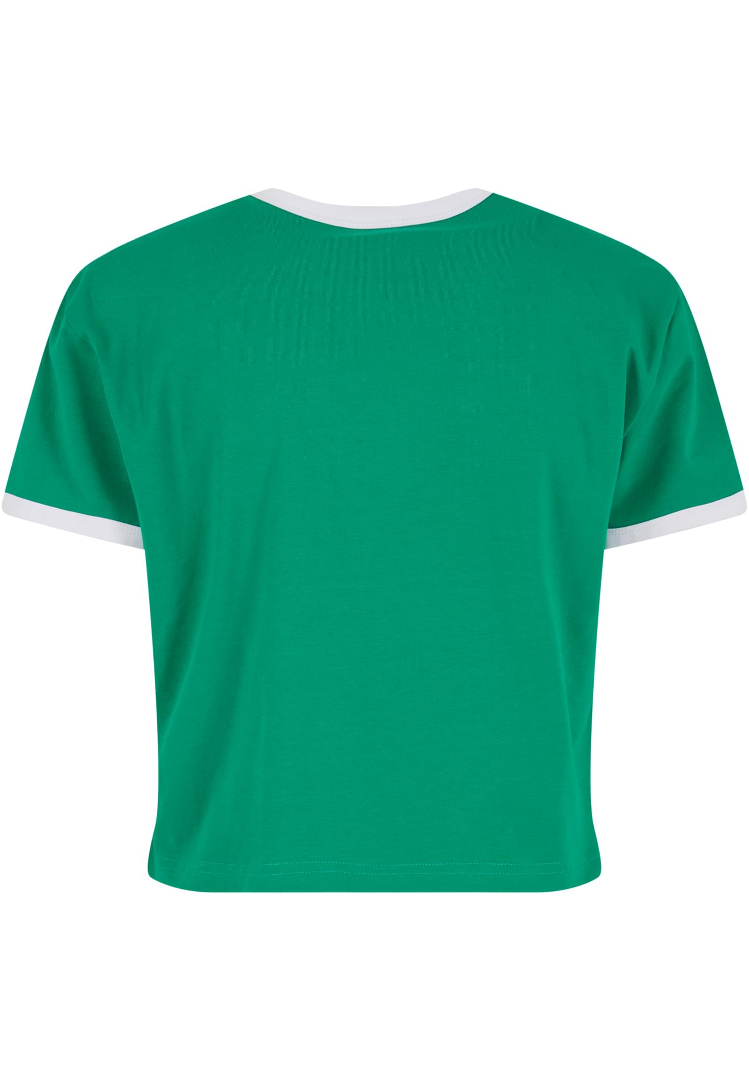 UC Ladies Maglietta Contrast Retro froggreen/white