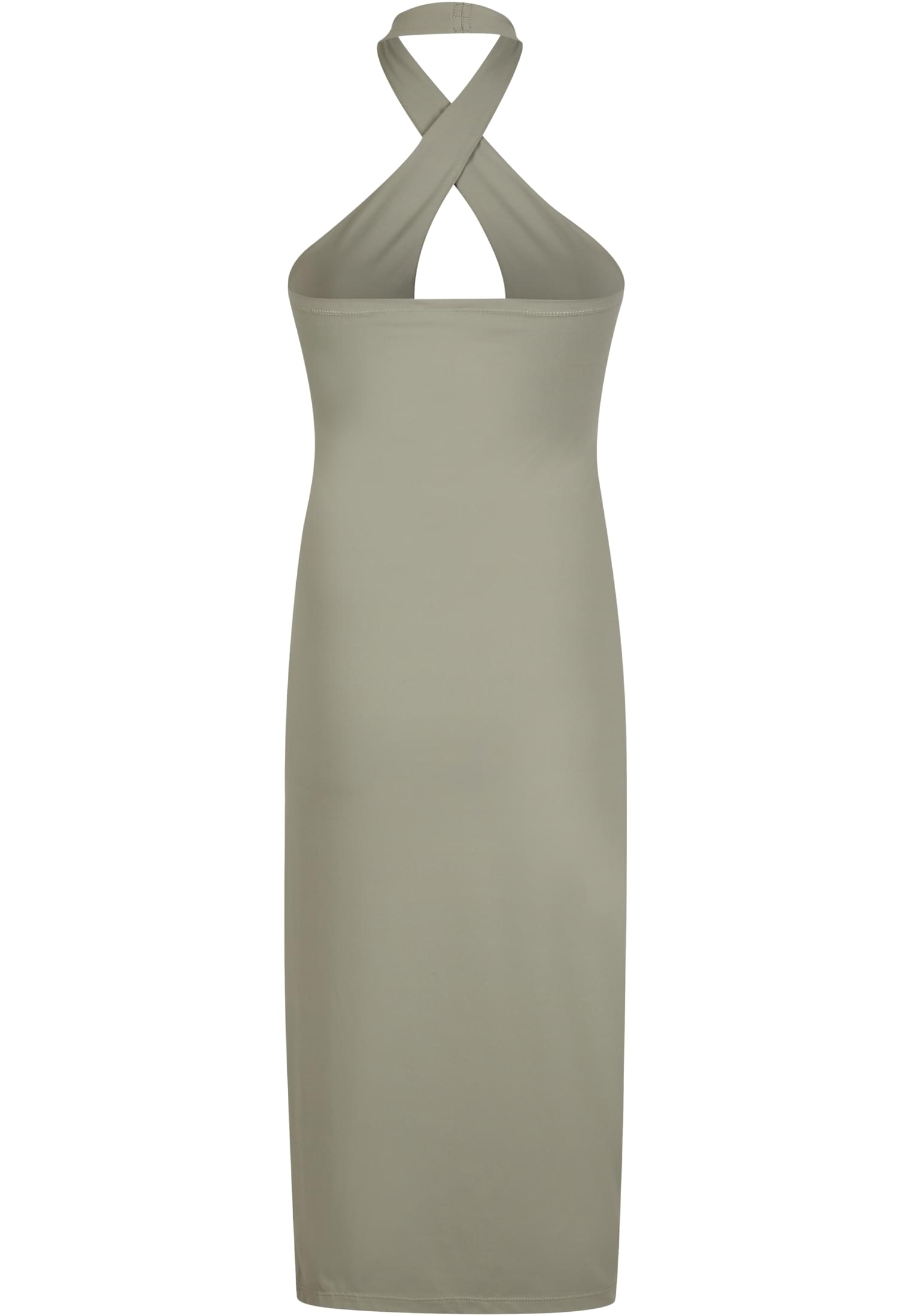 UC Ladies Abito Crossed Neckholder paleolive