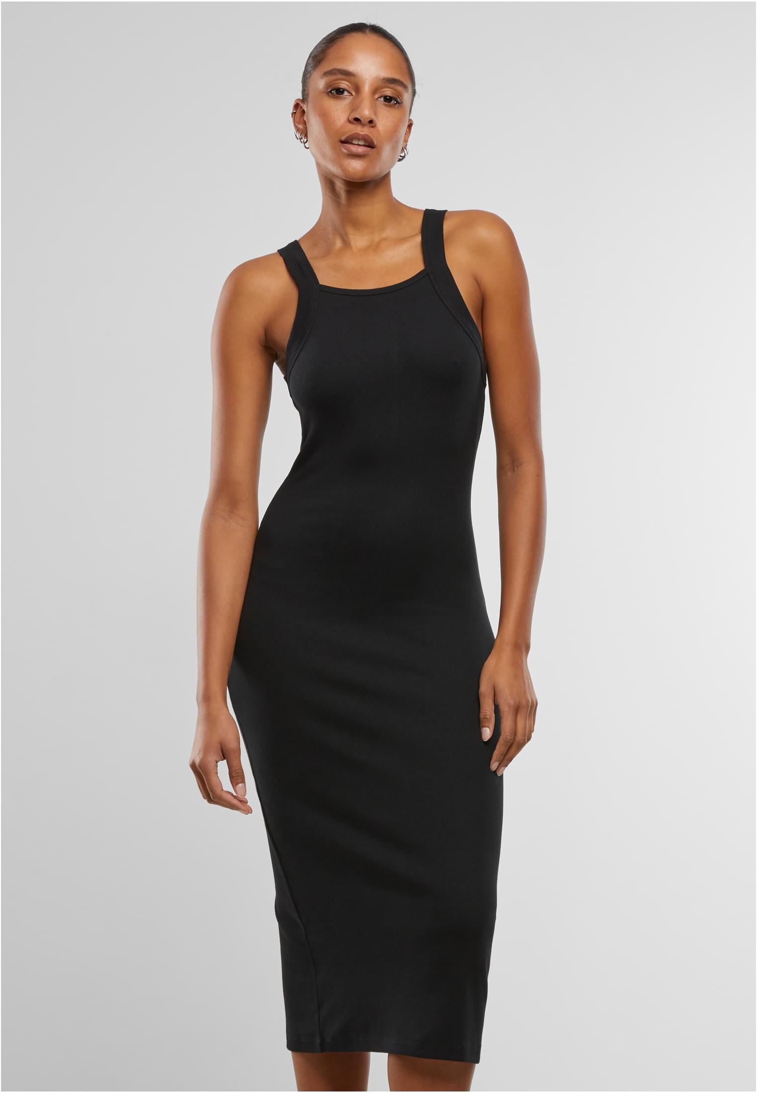 UC Ladies Abito Midi Rib