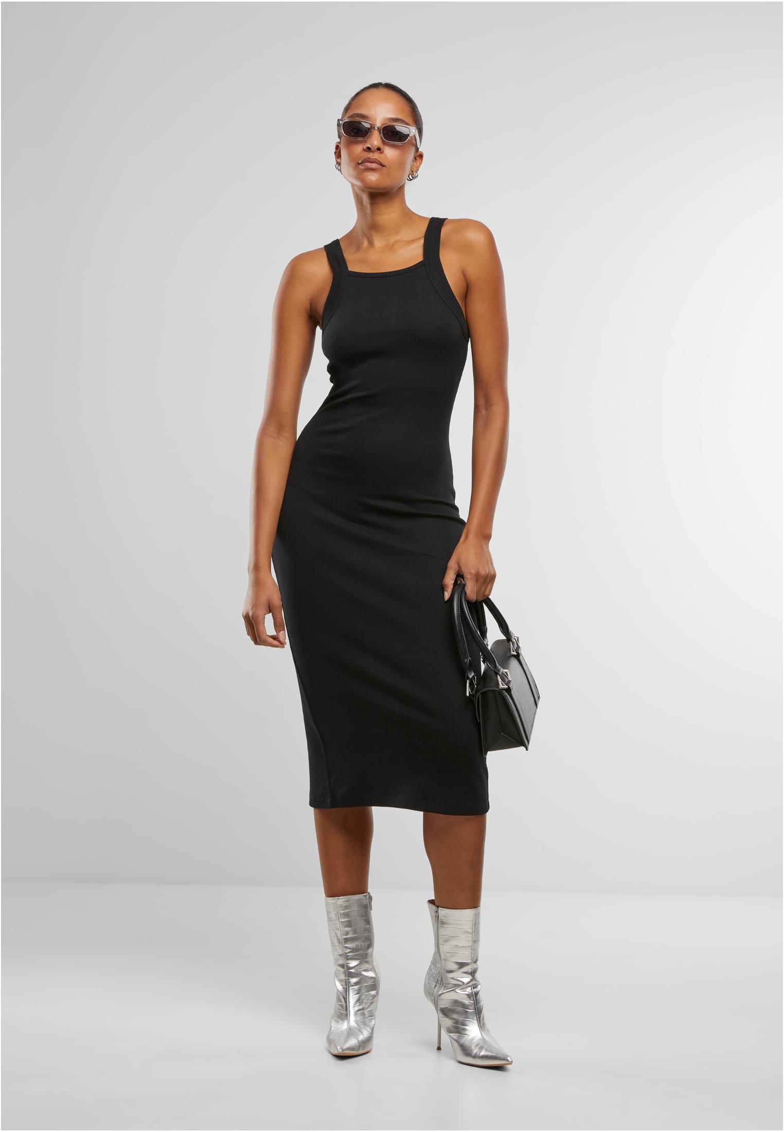 UC Ladies Abito Midi Rib