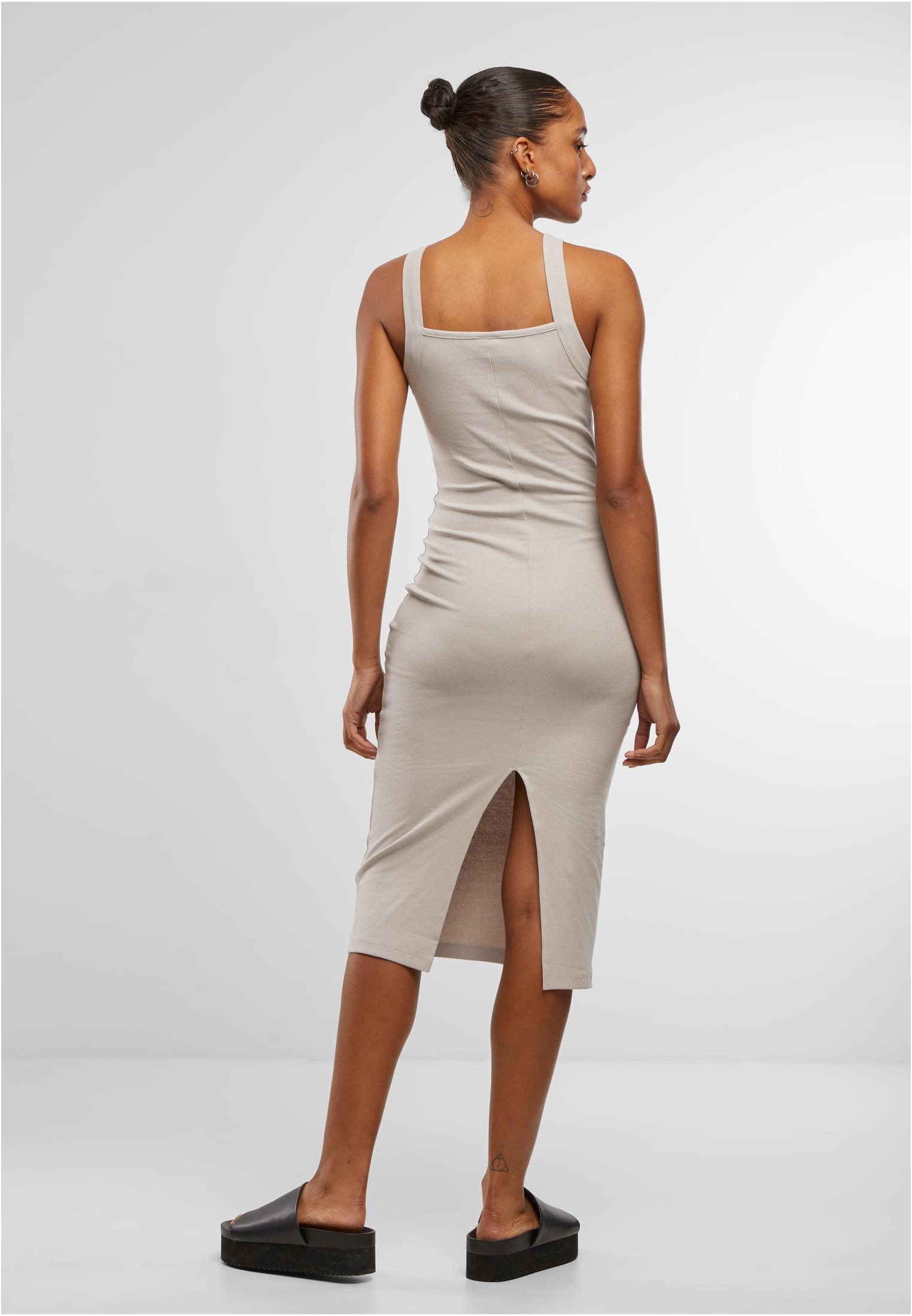UC Ladies Abito Midi Rib cloud