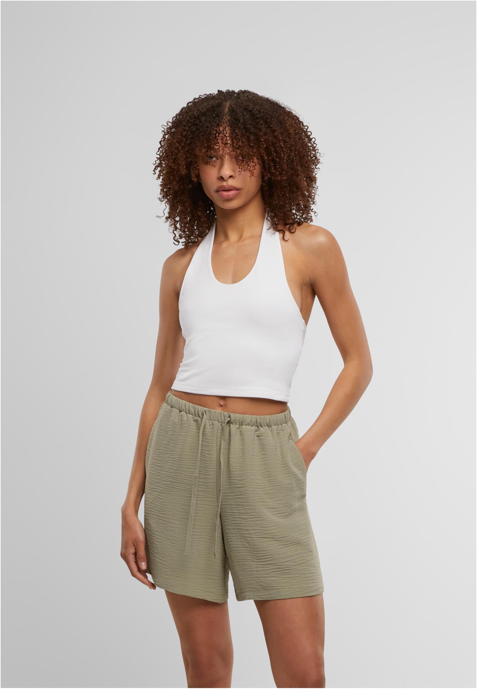 Urban Classics Maglia Basic Neckholder Top