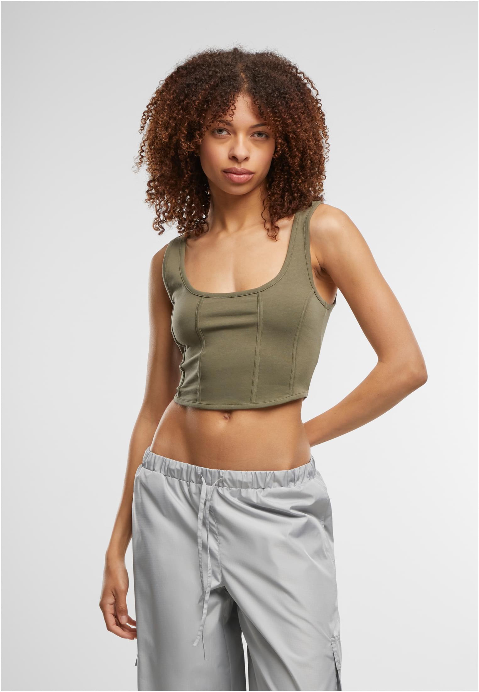 Urban Classics Maglia Corsage Top