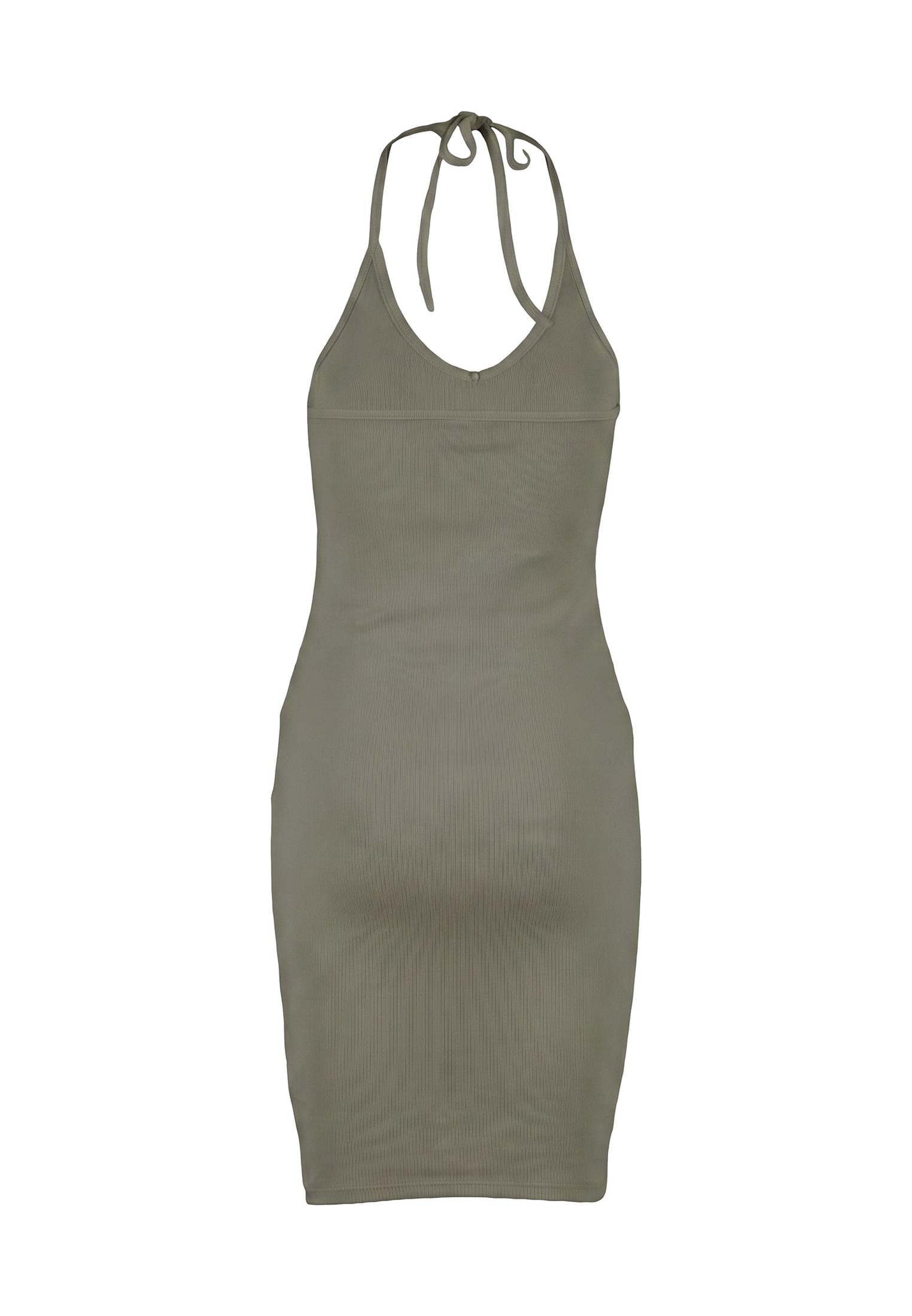 UC Ladies Abito Rib Neckholder paleolive